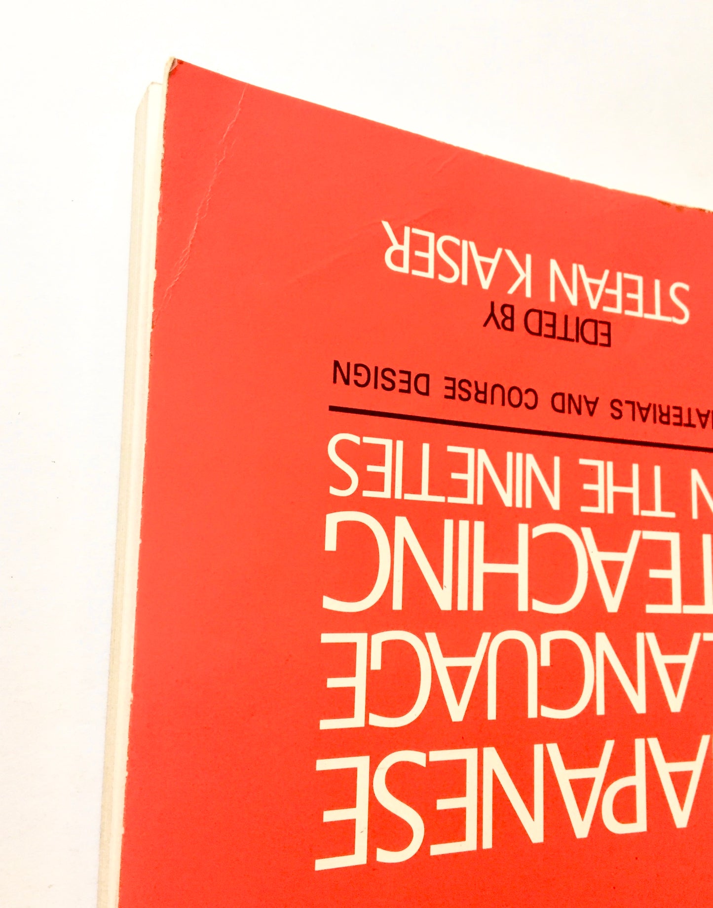 Japanese Language Teaching in the Nineties: Materials and Course Design