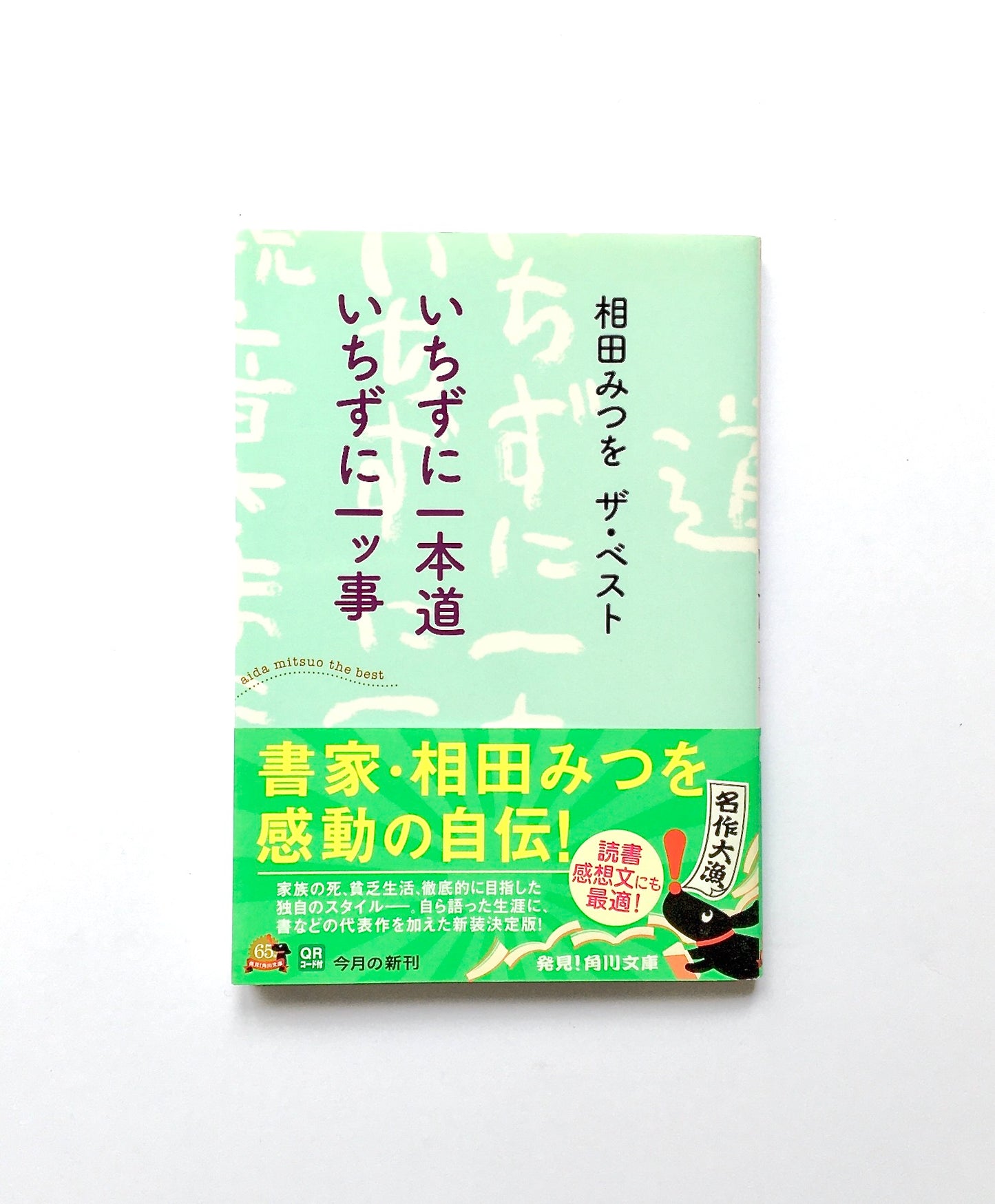 いちずに一本道 いちずに一ッ事  相田みつを ザ・ベスト