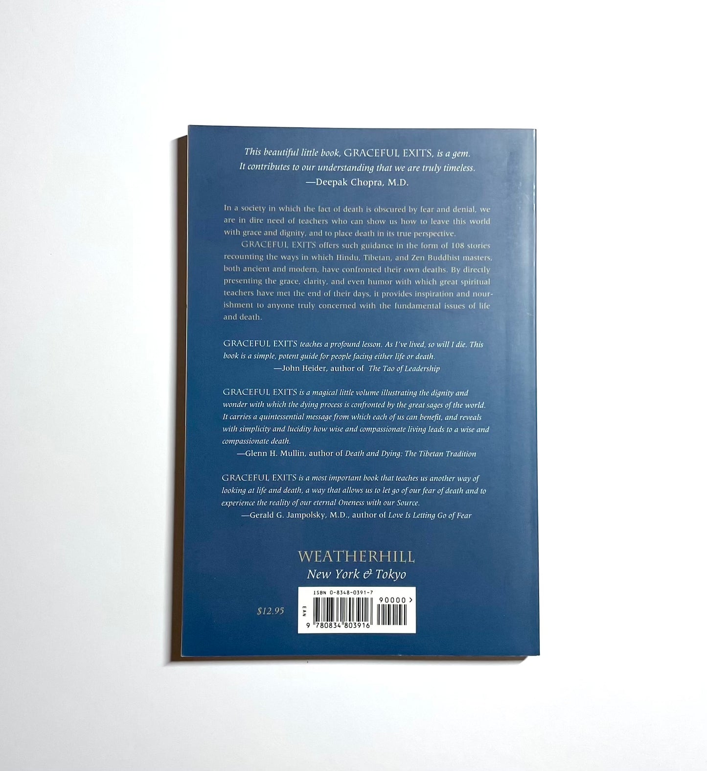Graceful Exits: How Great Beings Die : Death Stories of Tibetan, Hindu & Zen Masters