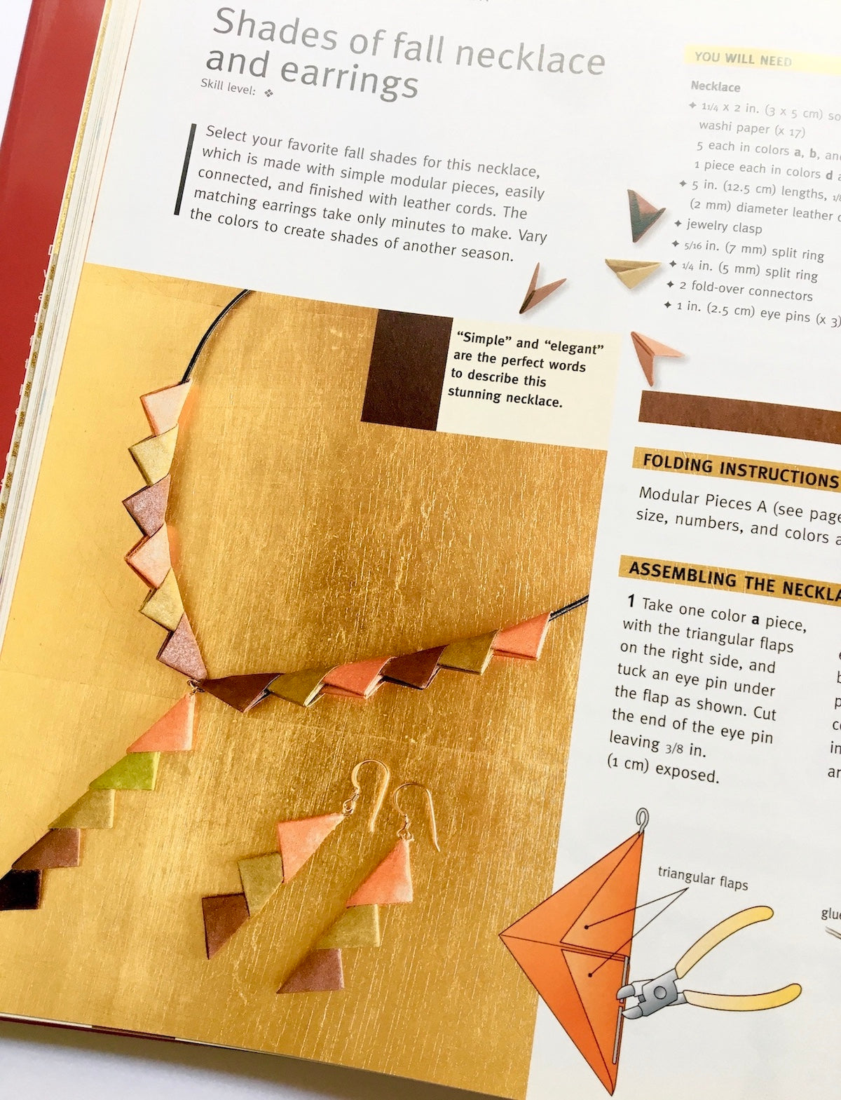 Origami Jewelry: More Than 40 Exquisite Designs to Fold and Wear