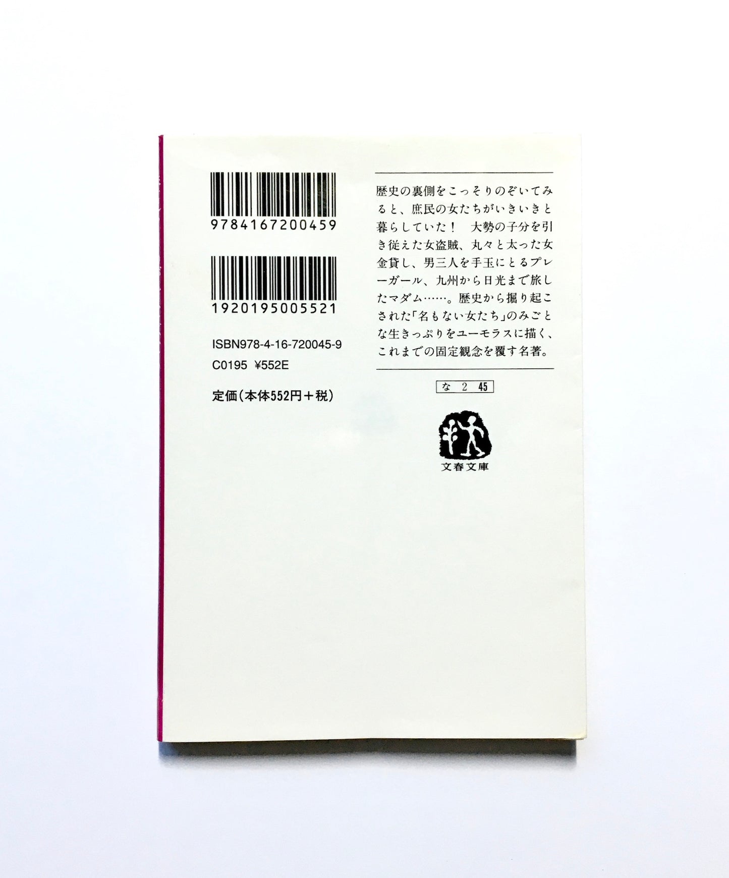 歴史をさわがせた女たち 庶民篇
