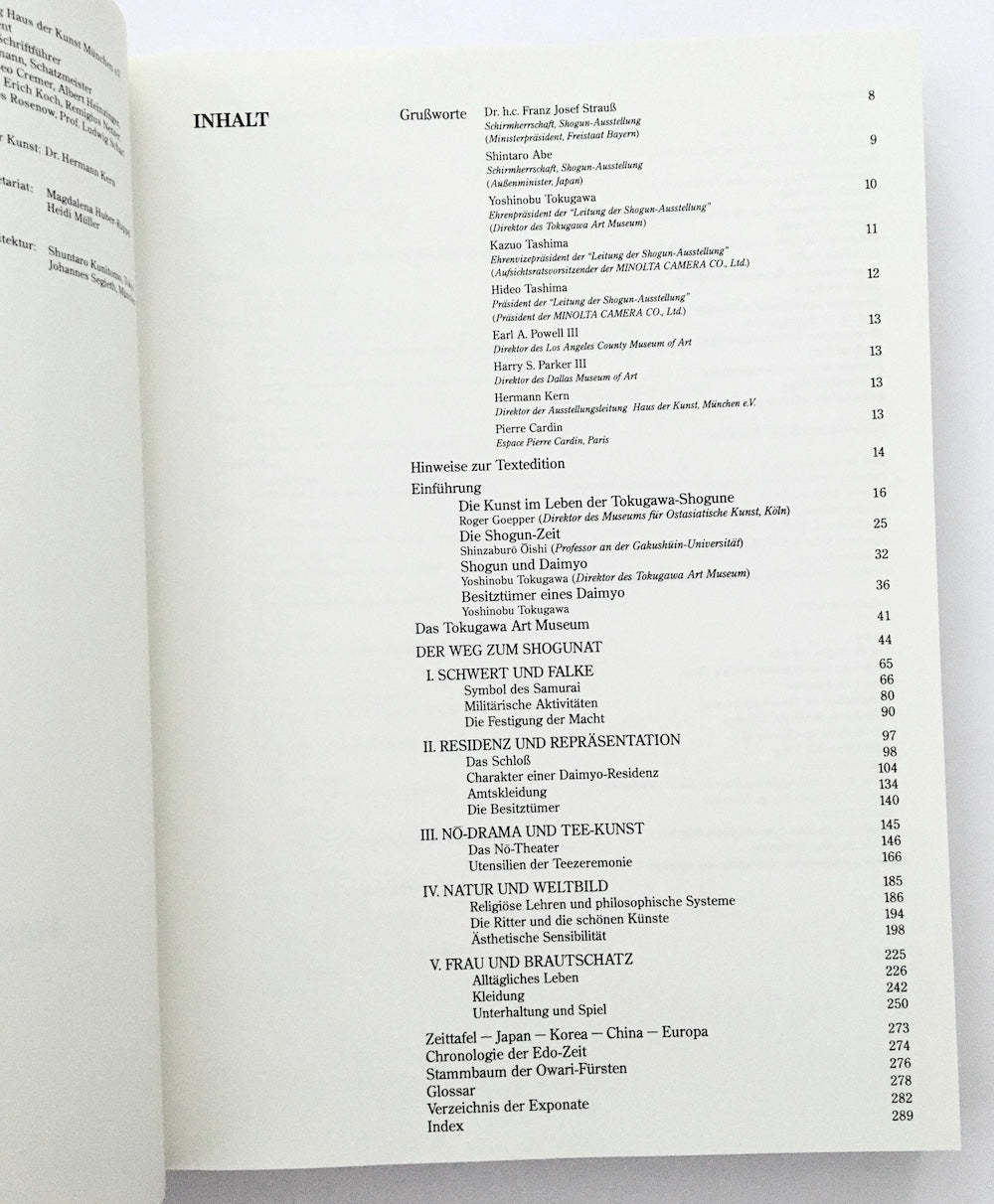 SHOGUN. Kunstschätze und Lebensstil eines japanischen Fürsten der Shogun-Zeit