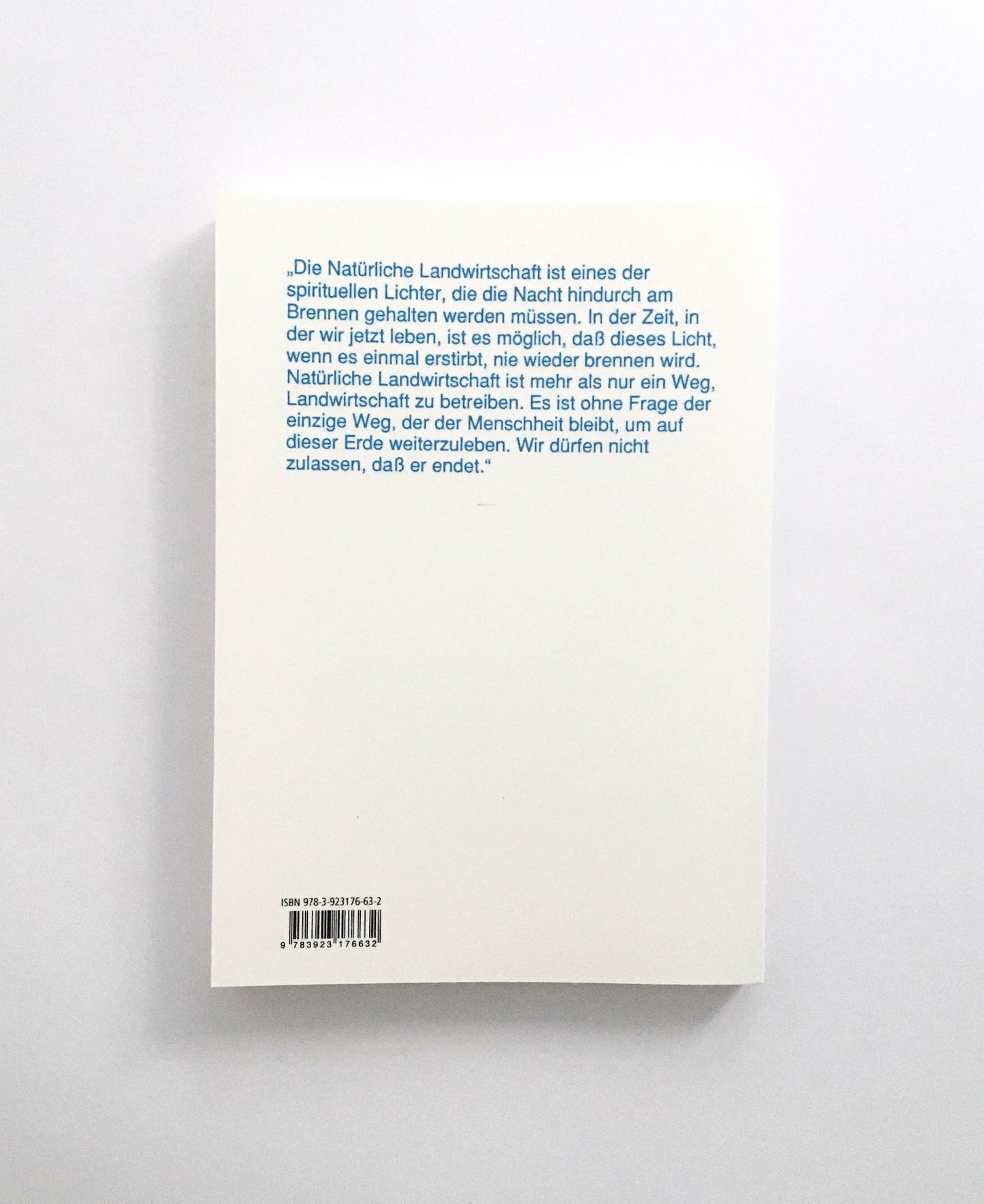 Die Suche nach dem verlorenen Paradies. Natürliche Landwirtschaft als Ausweg aus der Krise