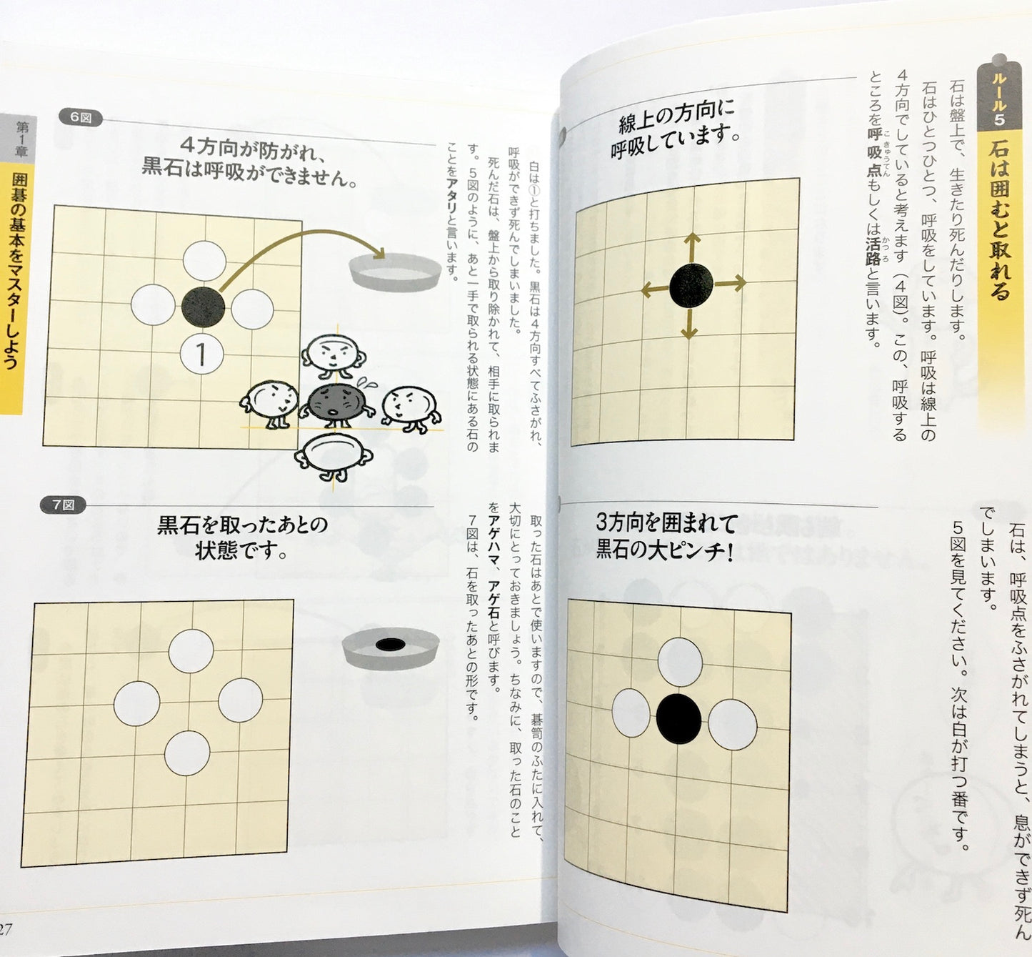 はじめての囲碁入門 すぐ打てる! 一人で上達できる!