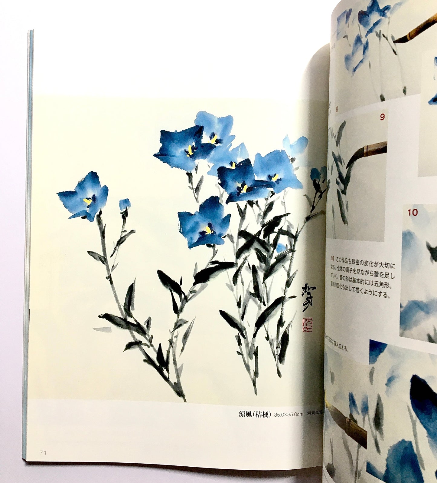 墨技の発見  花を描く 秋・冬篇: 水墨画競作シリーズ