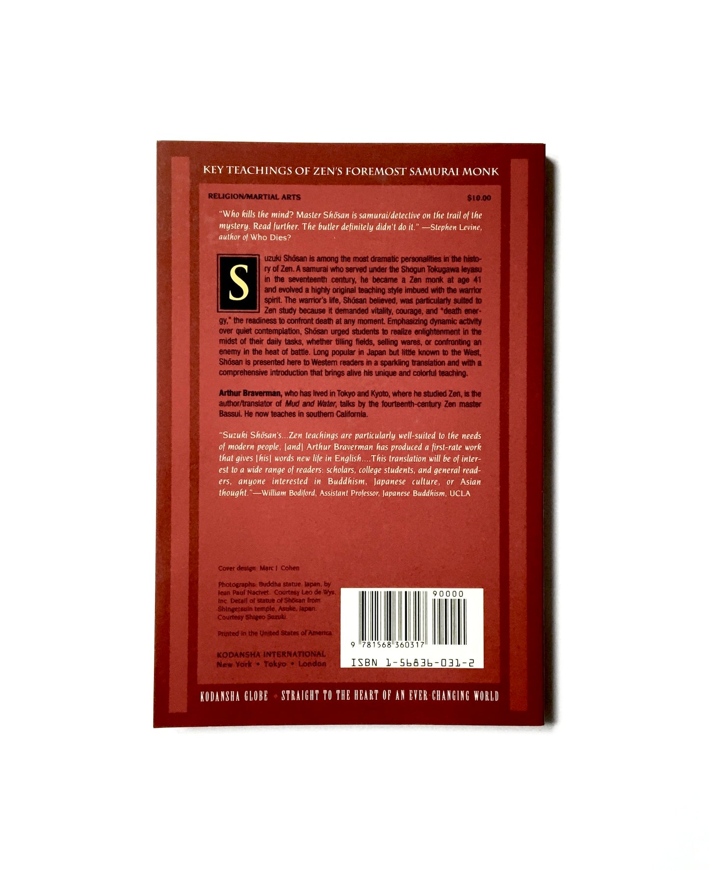 Warrior of Zen: The Diamond-Hard Wisdom Mind of Suzuki Shosan: Diamond-hard Wisdom Mind of Suzaki Shosan