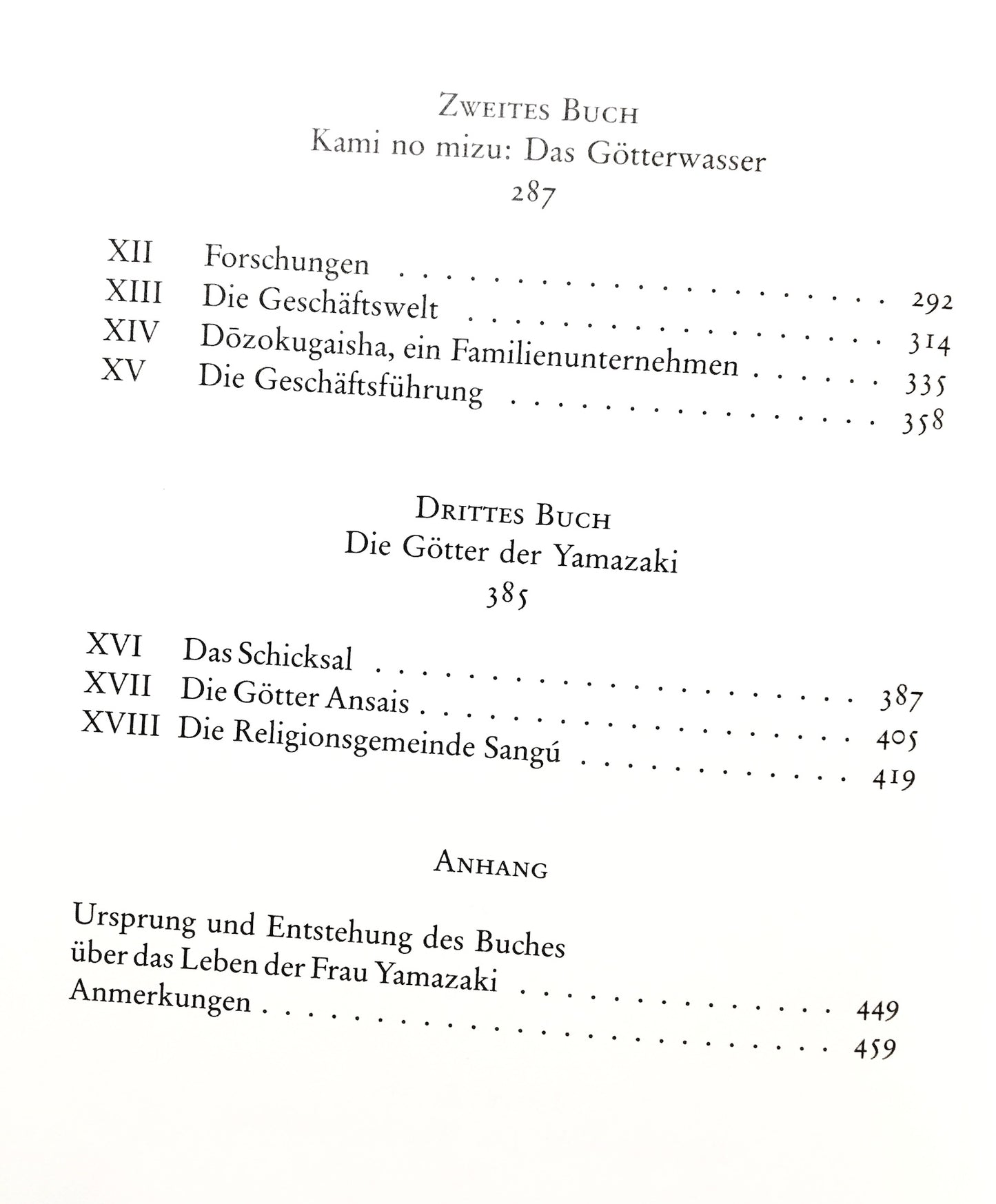 Das Leben der Frau Yamazaki : Eine japanische Karriere.