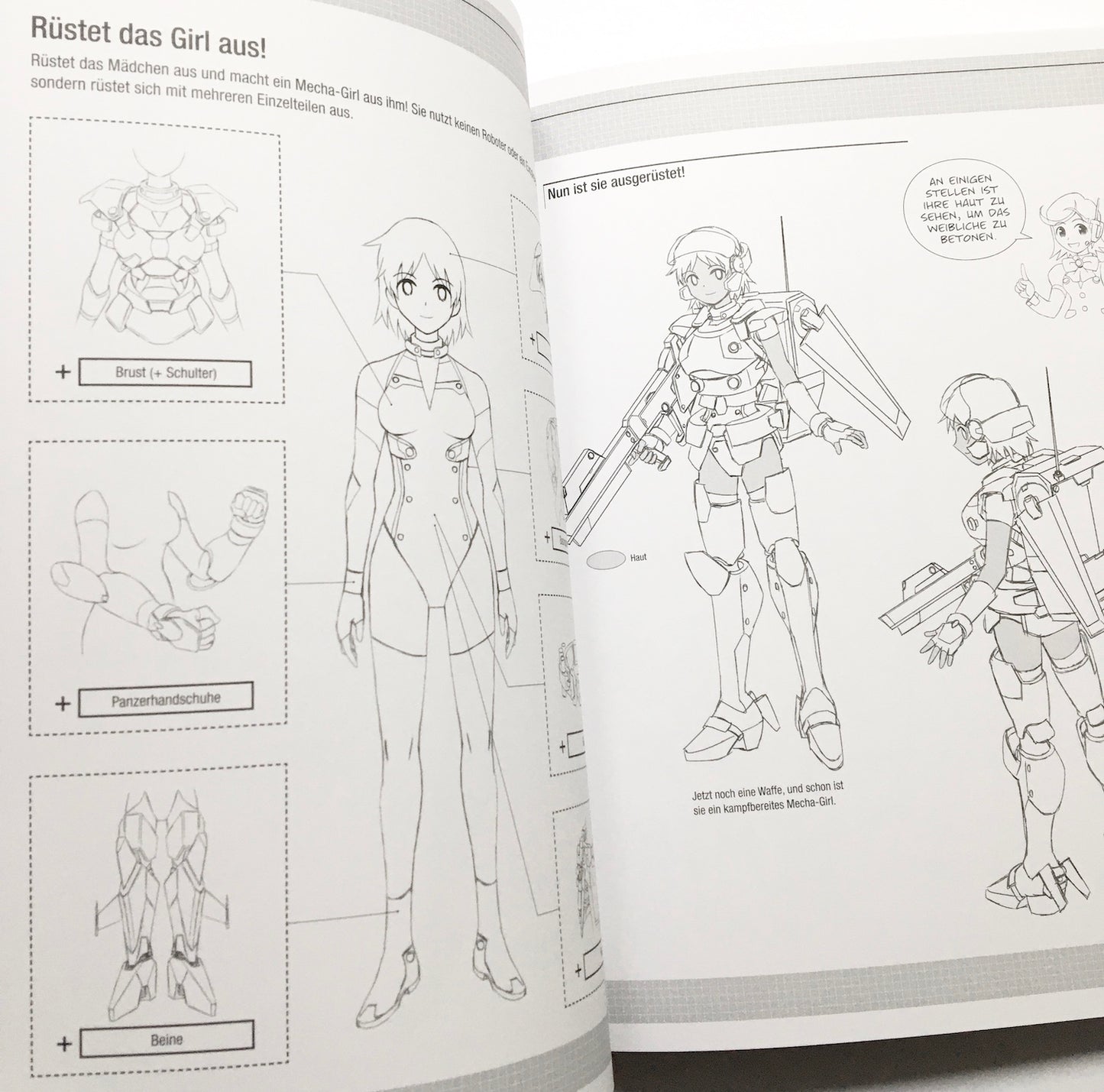 How To Draw Manga: Roboter und Mechanical Girls: Zeichnet coole Scifi-Waffen und süße Mechanical Girls!