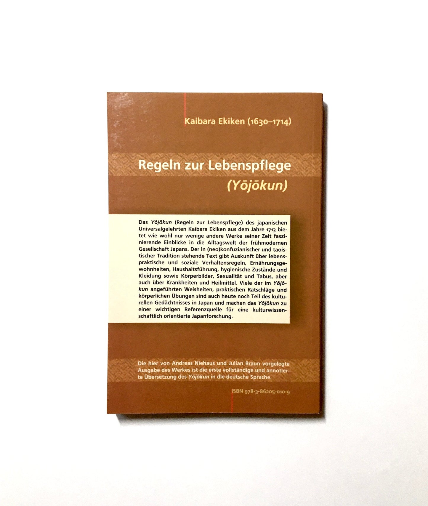 Regeln zur Lebenspflege (Yôjôkun)