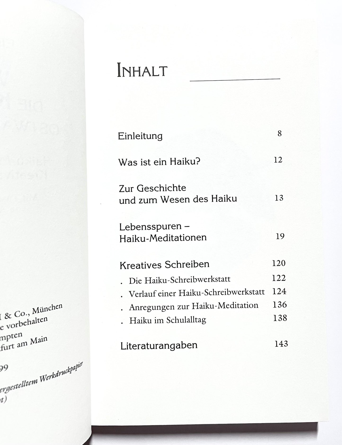 Wenn die Kraniche ostwärts ziehen : Haiku-Meditation und Kreatives Schreiben