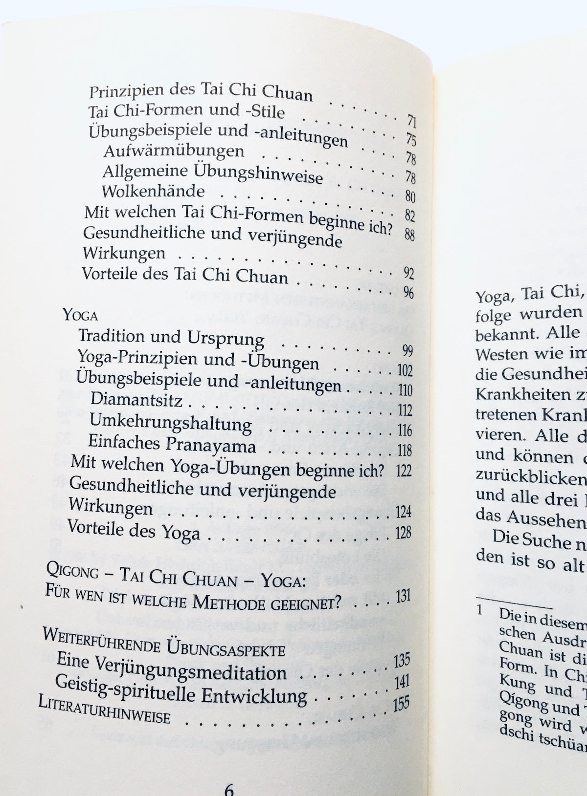 Drei Wege zur Verjüngung Qigong - Tai Chi Chuan - Yoga