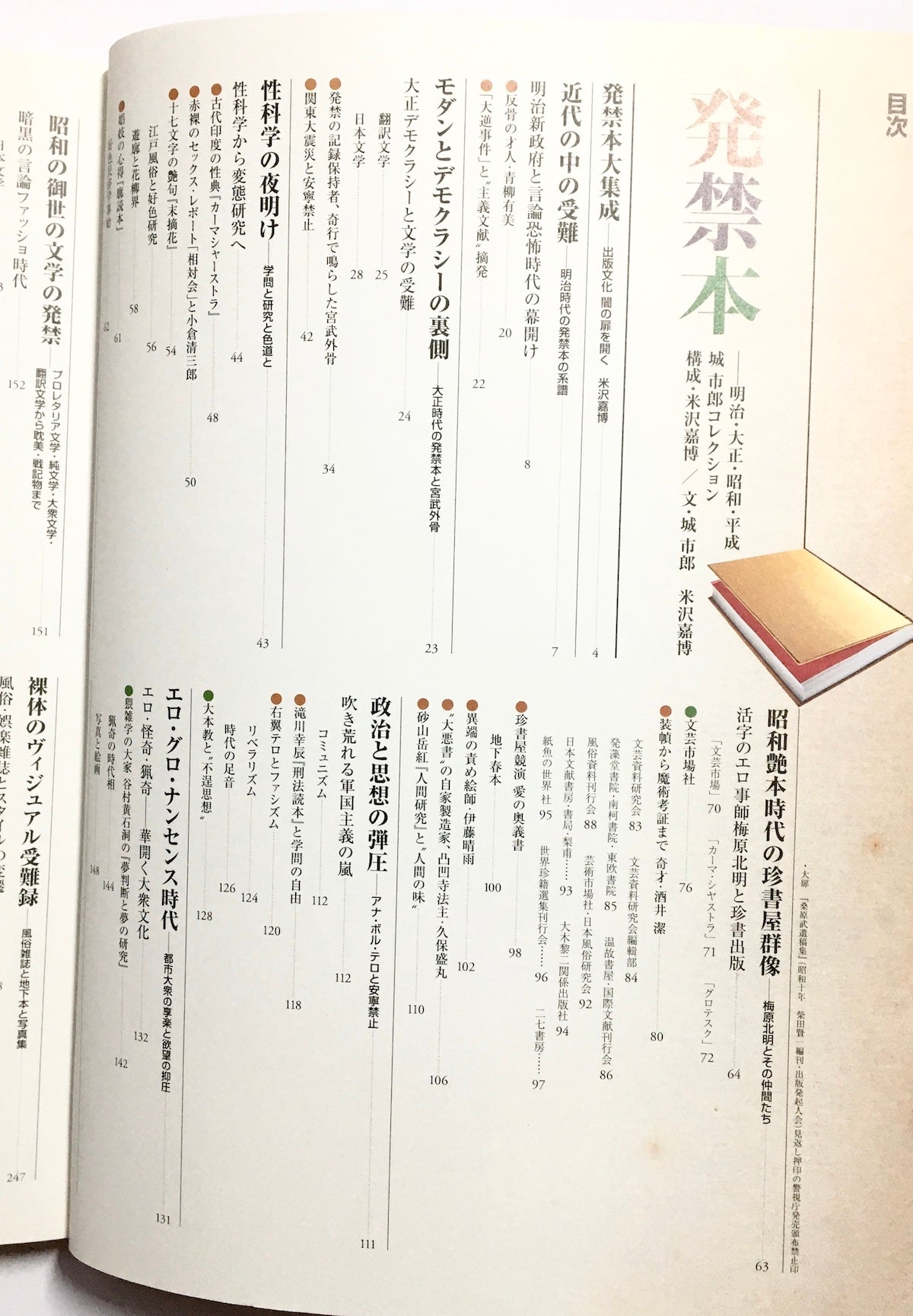 発禁本 - 明治・大正・昭和・平成: 城市郎コレクション (別冊太陽)