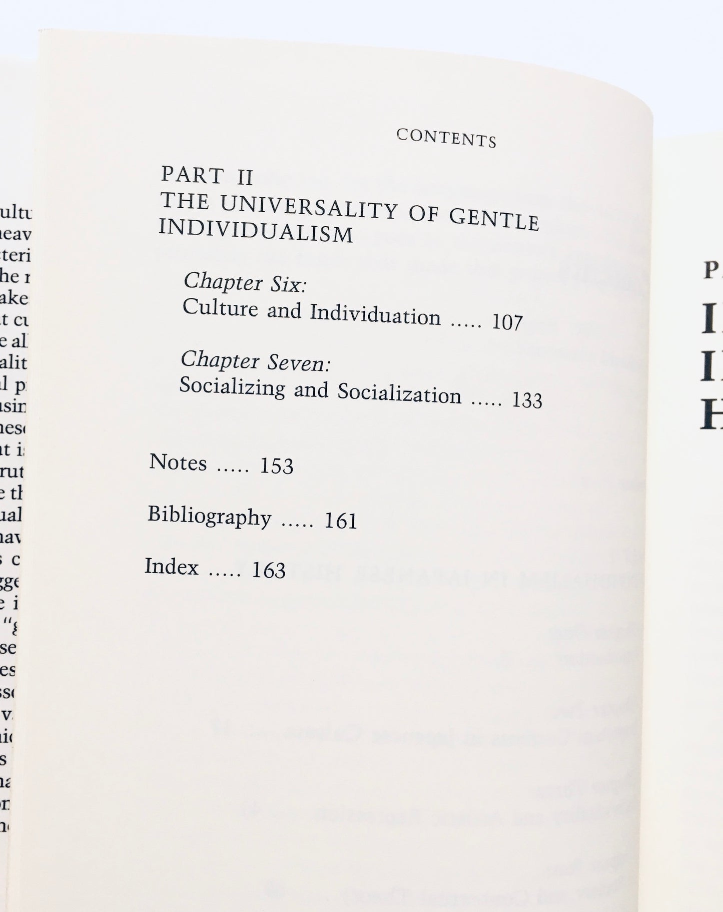 Individualism and the Japanese: An Alternative Apporach to Cultural Comparison