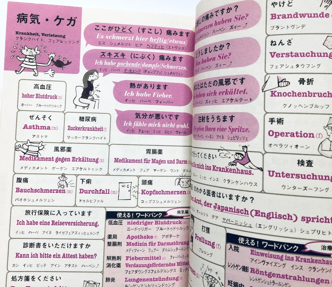 イラスト会話ブック ドイツ