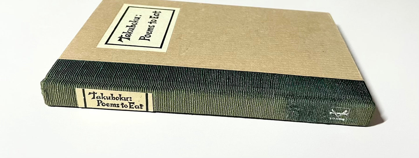 Takuboku: Poems to Eat