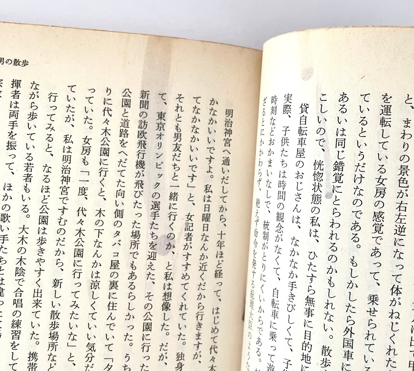 目まいのする散歩