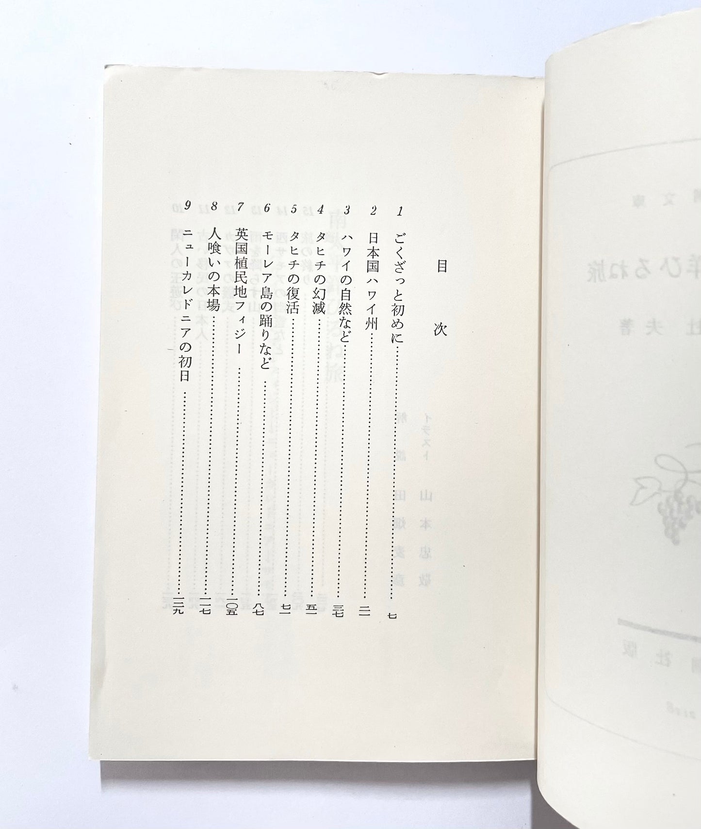 南太平洋ひるね旅