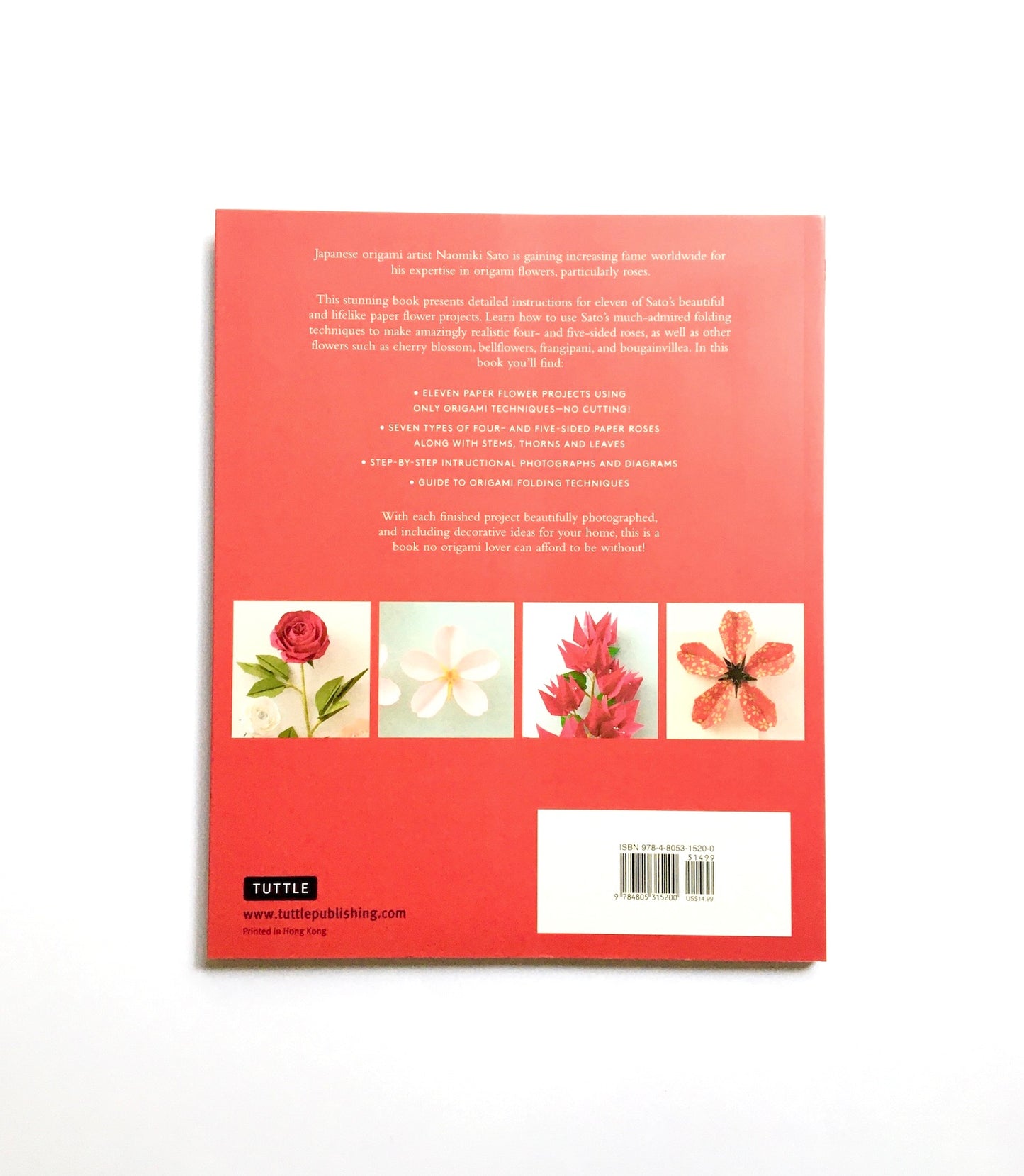 Naomiki Sato's Origami Roses: Create Lifelike Roses and Other Blossoms