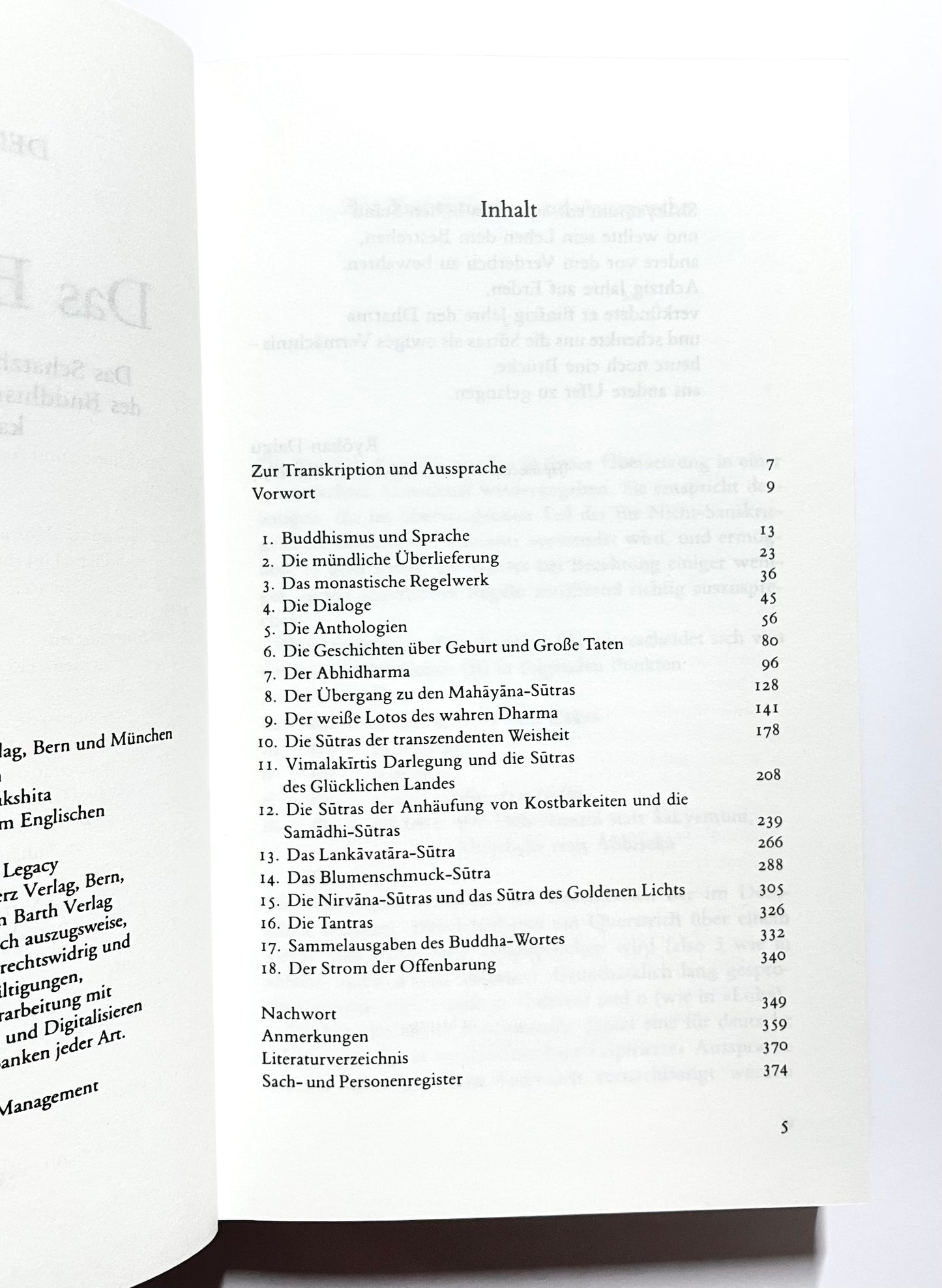 Das Buddha-Wort Das Schatzhaus der heiligen Schriften. Eine Einführung in die buddhistische Literatur