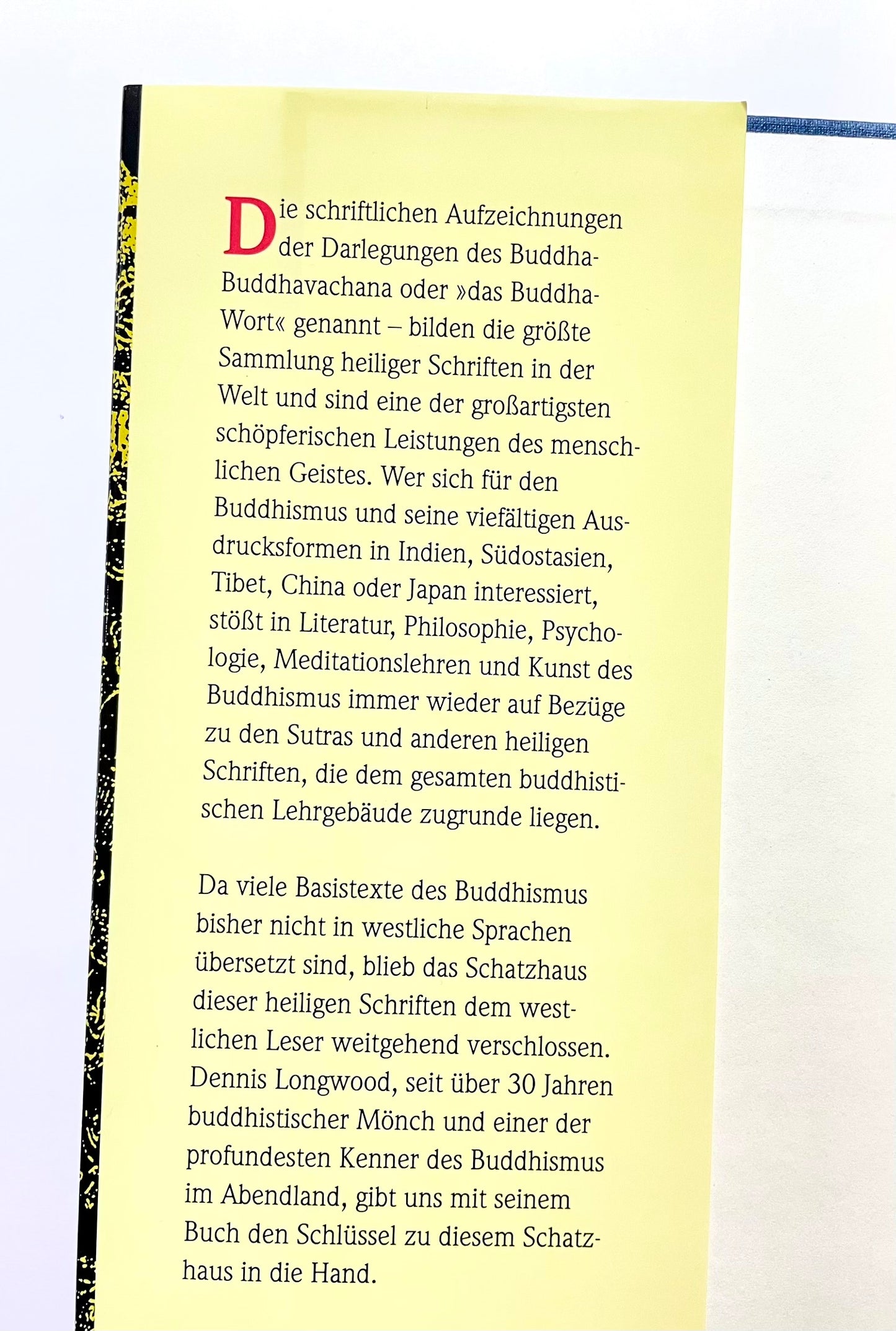 Das Buddha-Wort Das Schatzhaus der heiligen Schriften. Eine Einführung in die buddhistische Literatur