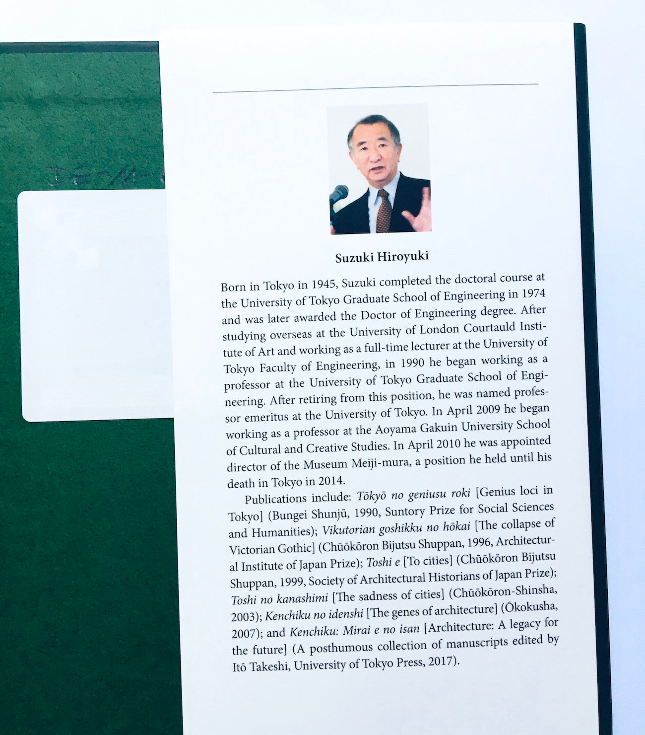 Landscape Gardener Ogawa Jihei and His Times: A Profile of Modern Japan