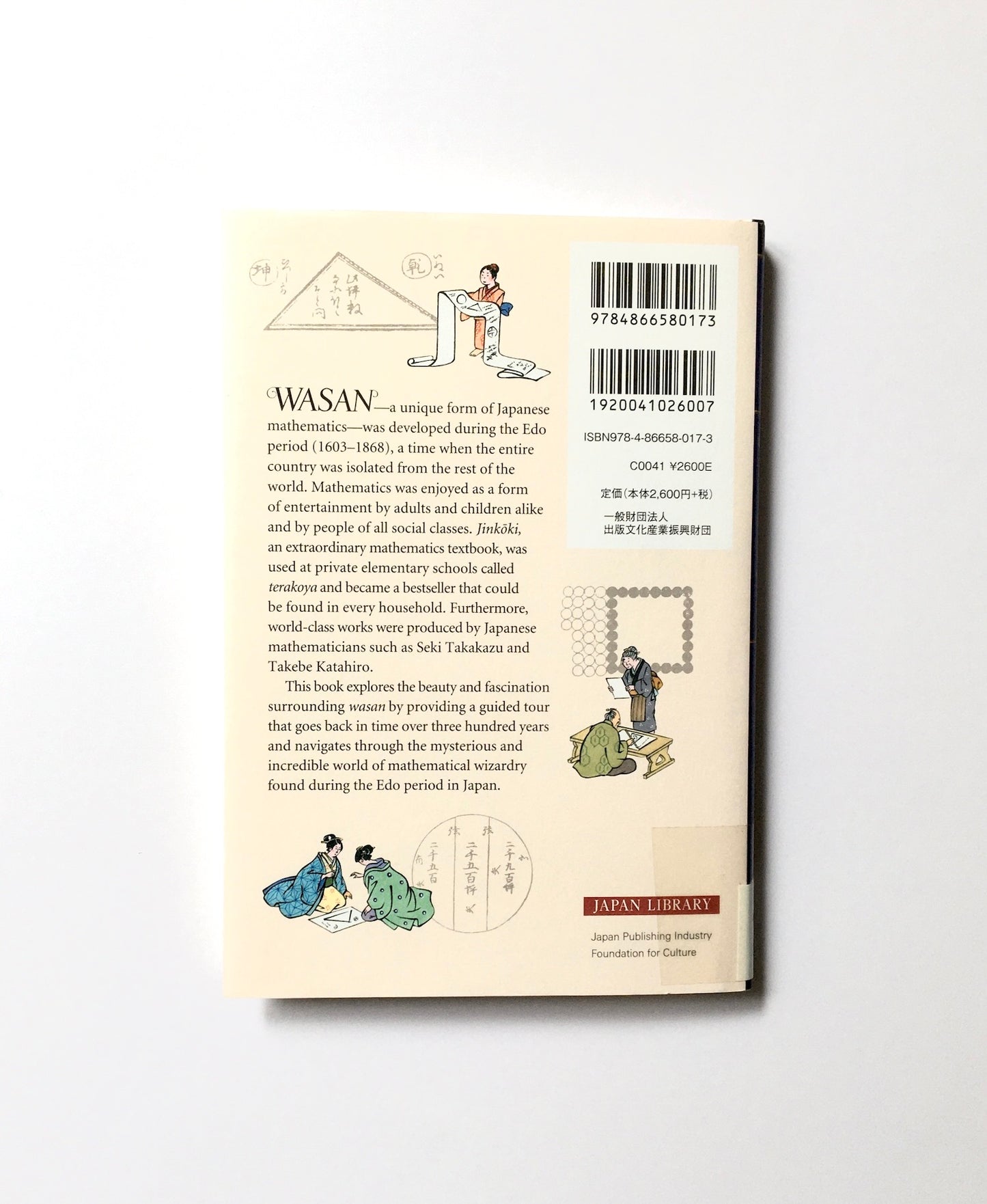 Wasan, The Fascination of Tradition Japanese Mathematics