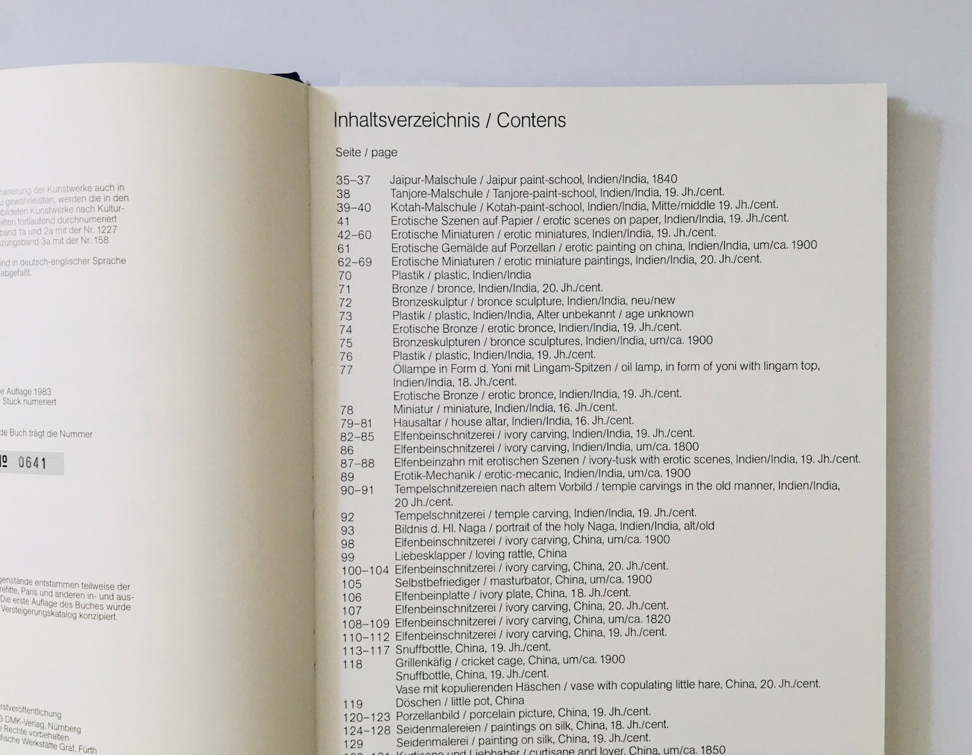 Erotische Kunst in China, Japan, Indien und Arabien