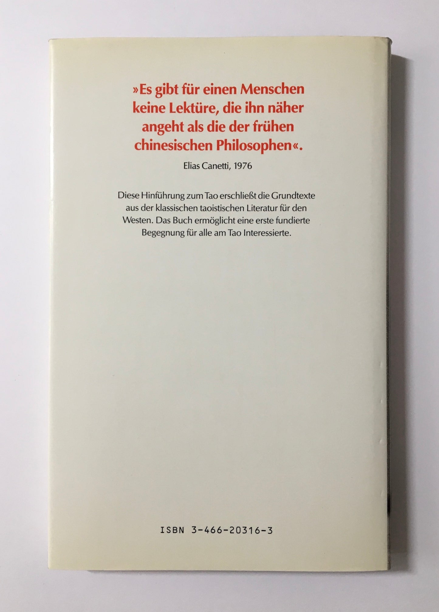 Tao für den Westen : Eine Hinführung von Knut Walf