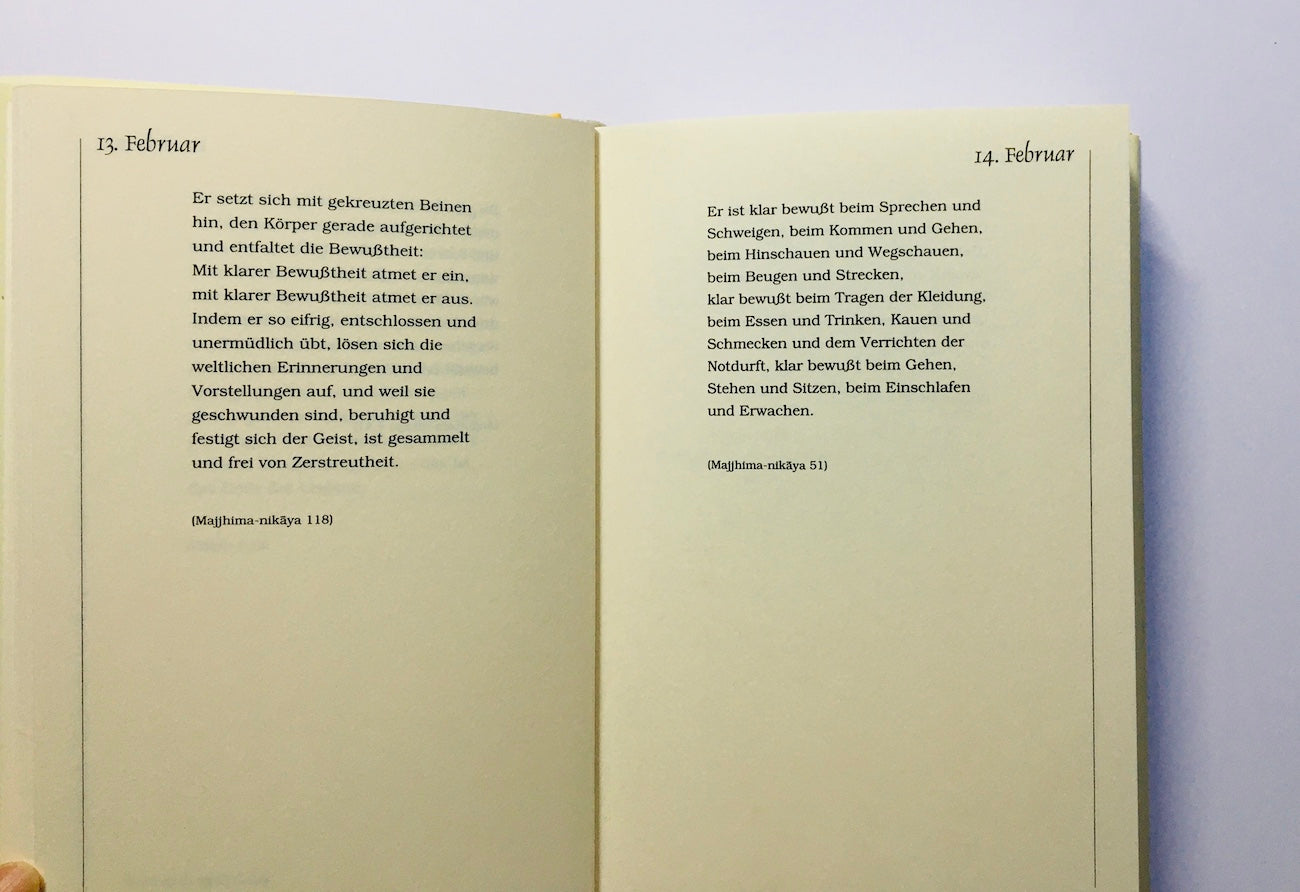 Jeder Tag ein guter Tag: 365 buddhistische Weisheiten