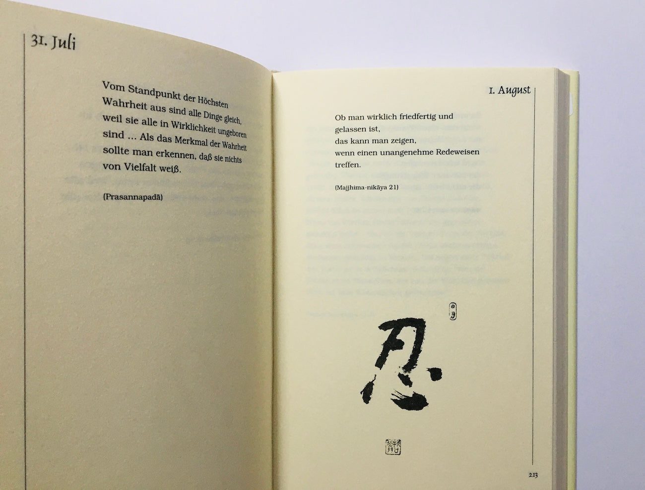 Jeder Tag ein guter Tag: 365 buddhistische Weisheiten