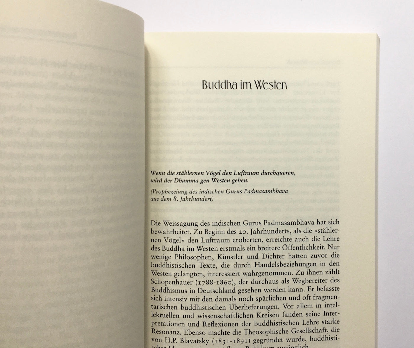 Rendezvous mit Buddha