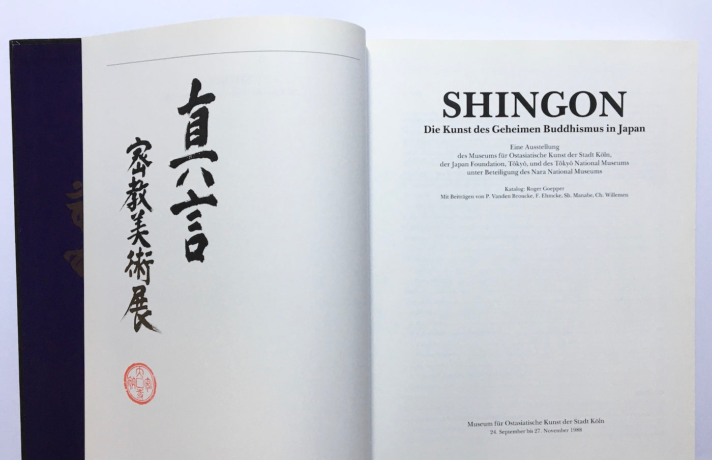 Shingon. Die Kunst des geheimen Buddhismus in Japan