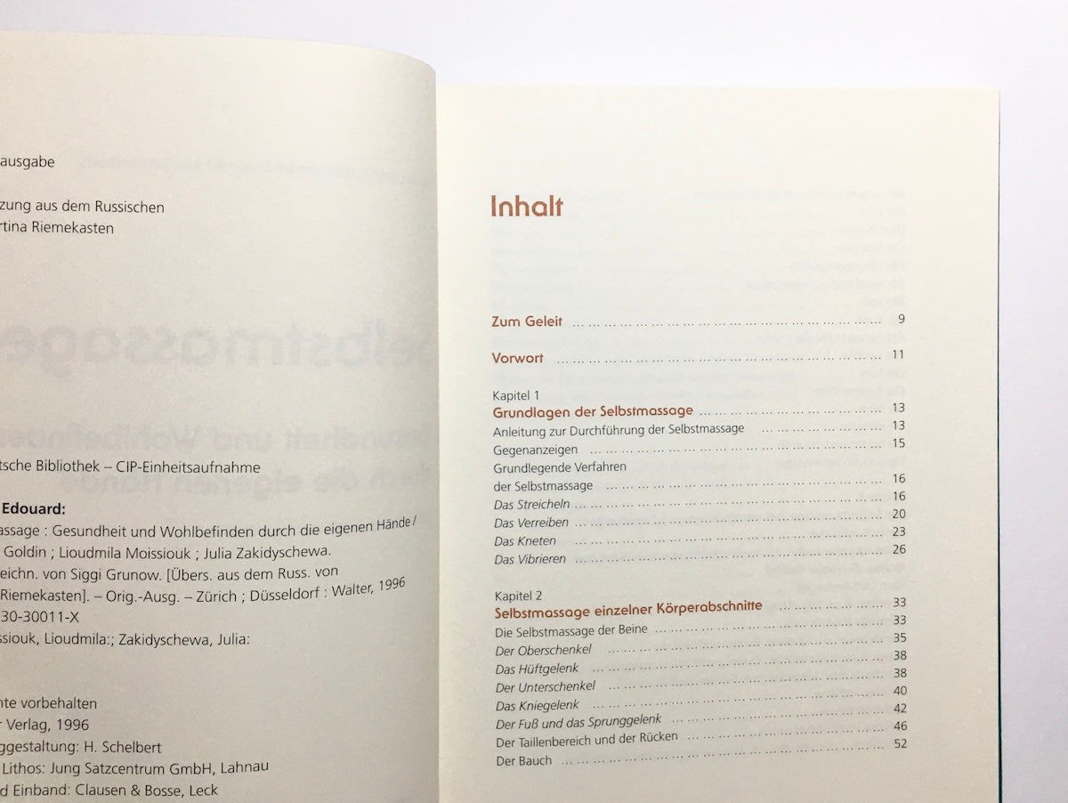 Selbstmassage: Gesundheit und Wohlbefinden durch die eigenen Hände