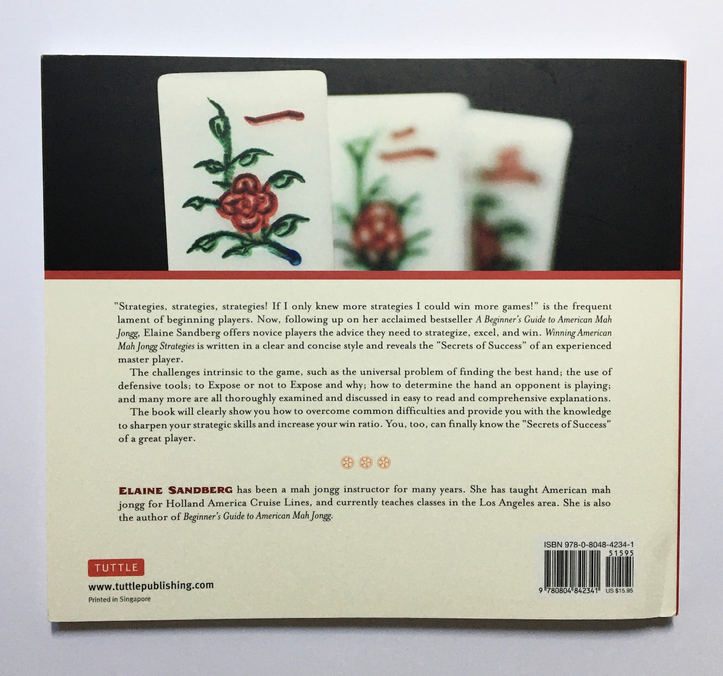 Winning American mah jongg strategies/ A guide for the novice player