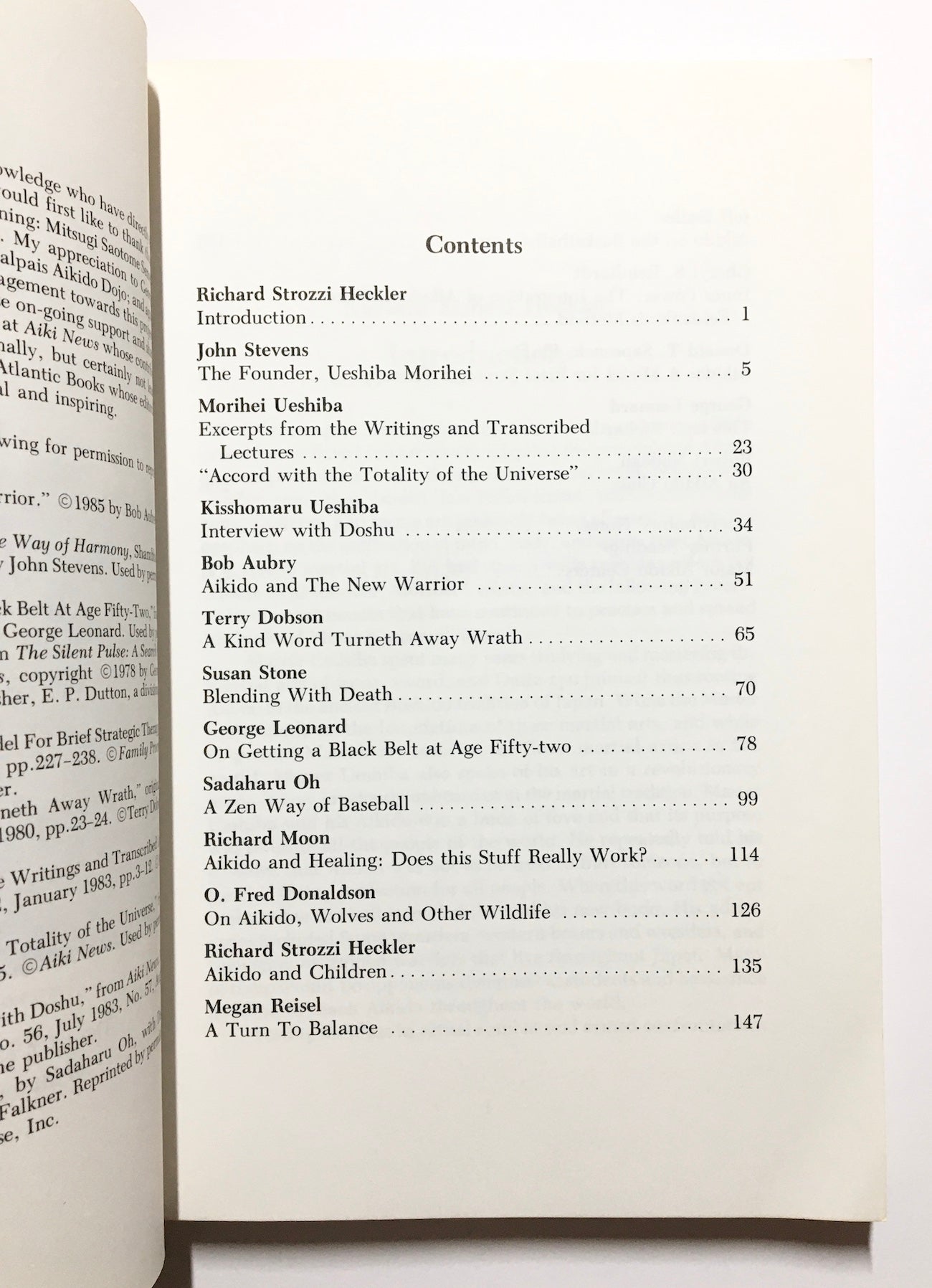 Aikido and the new warrior