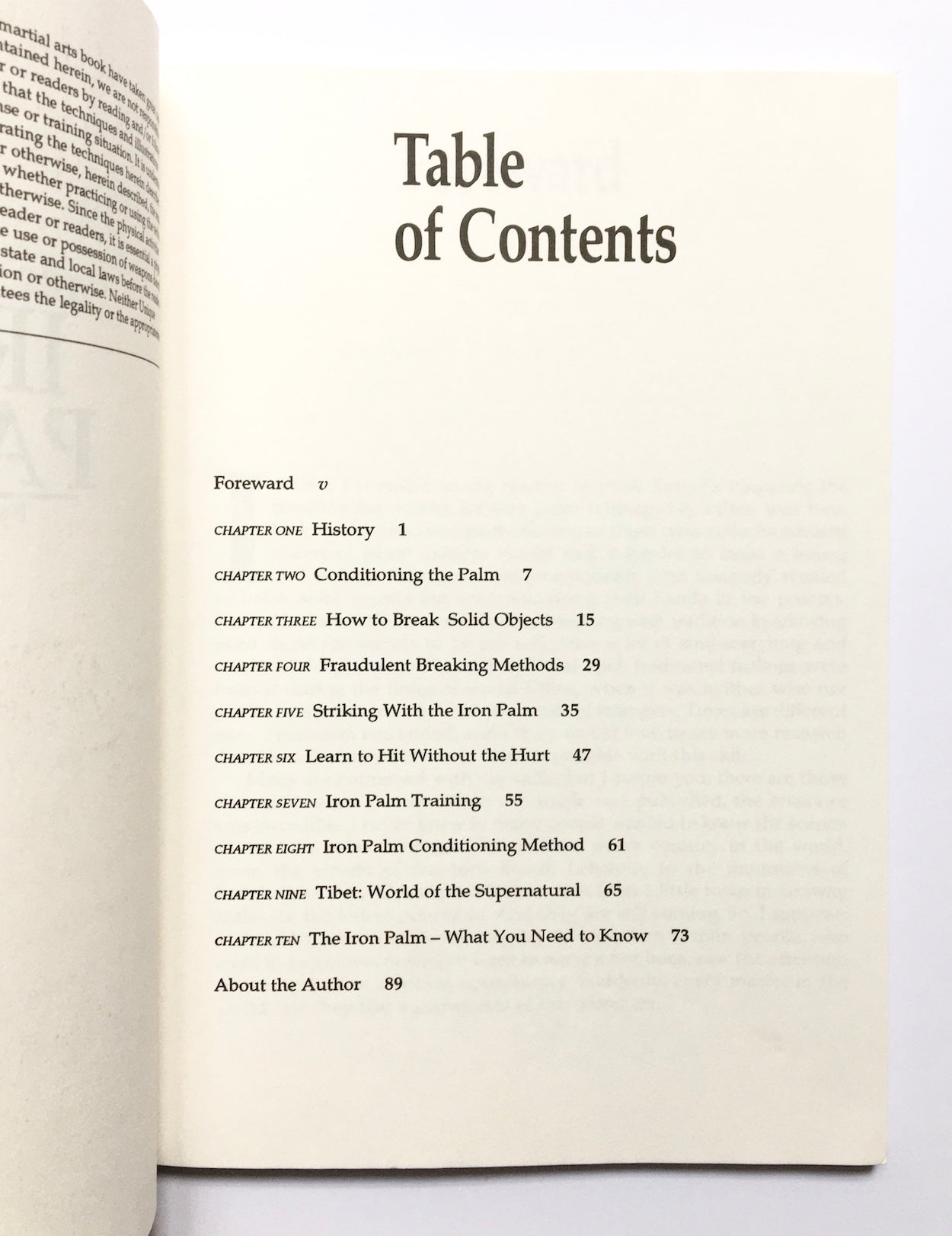 The complete iron palm