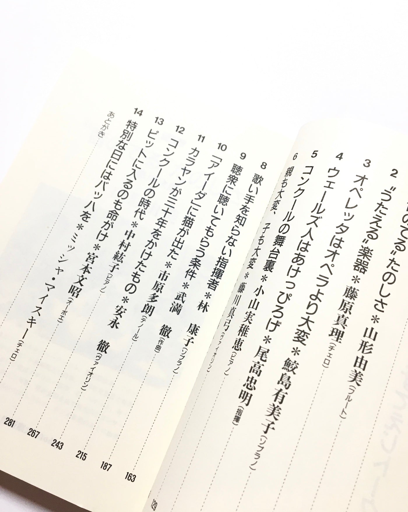 赤川次郎のばっくすてえじト-ク クラシック、14人の音楽家