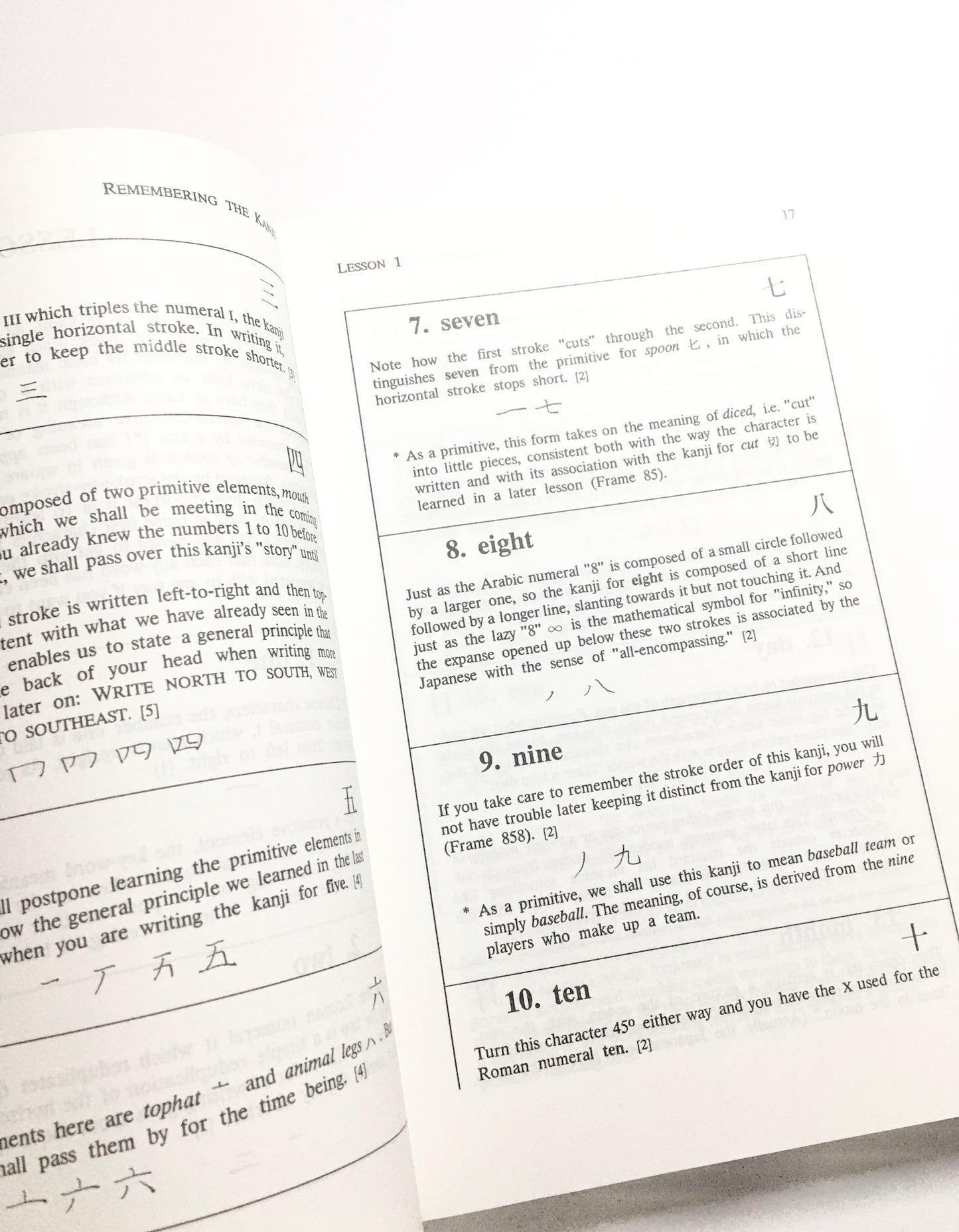 Remembering the Kanji I: A Complete Course on How Not to Forget the Meaning and writing of Japanese Characters