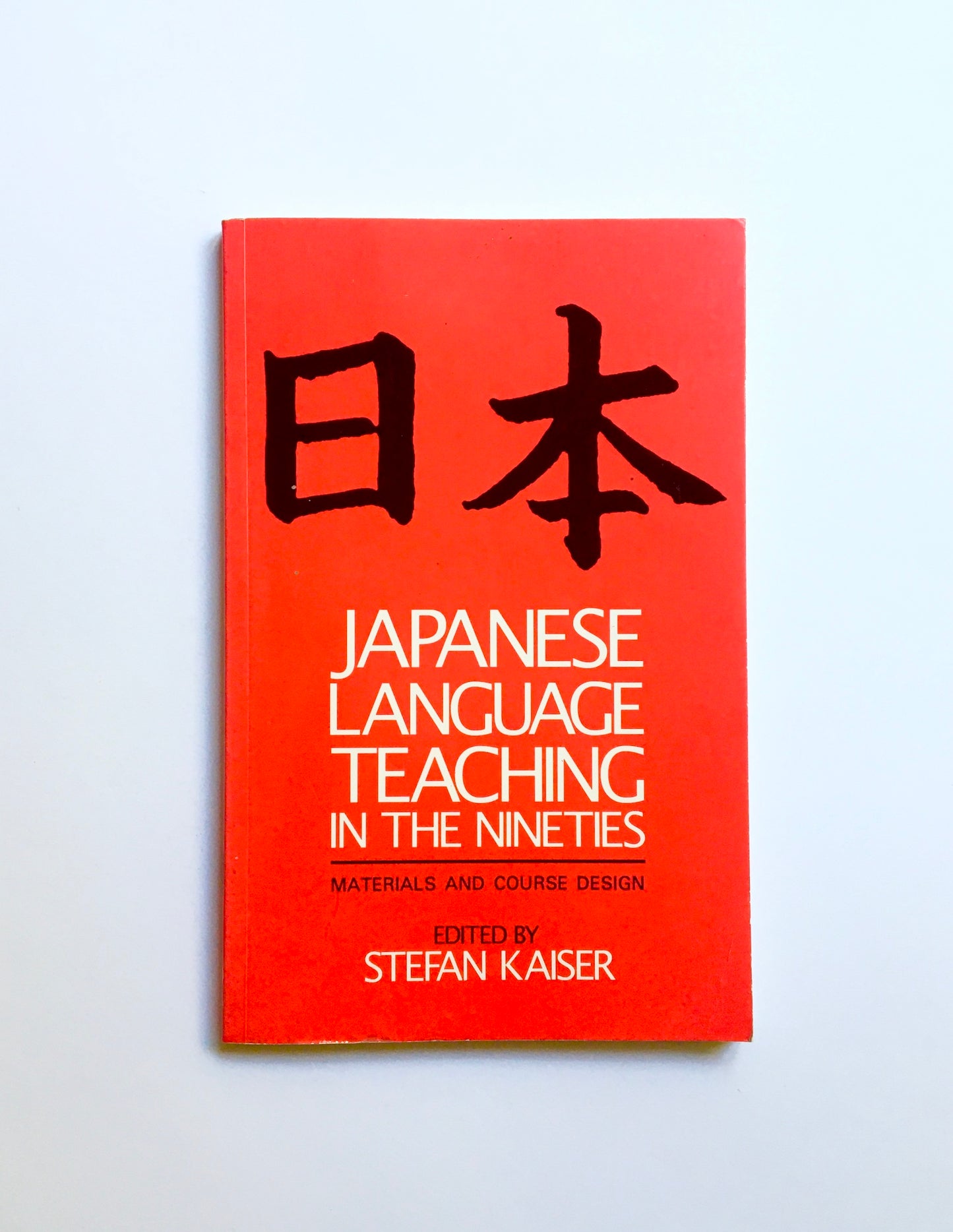 Japanese Language Teaching in the Nineties: Materials and Course Design