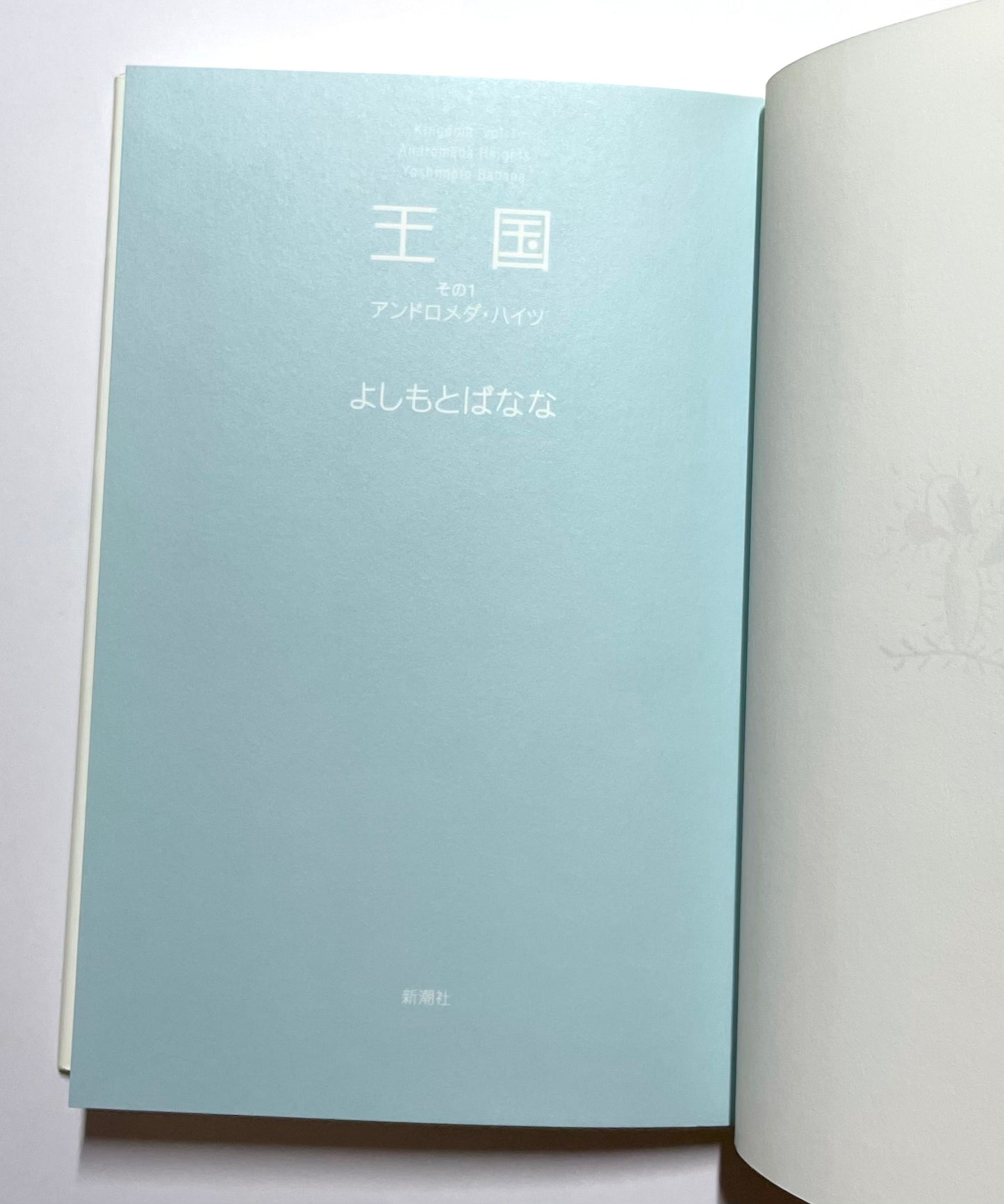 王国〈その１〉アンドロメダ・ハイツ / Kingdam Vol.1: Andromeda Heights by Banana Yoshimoto