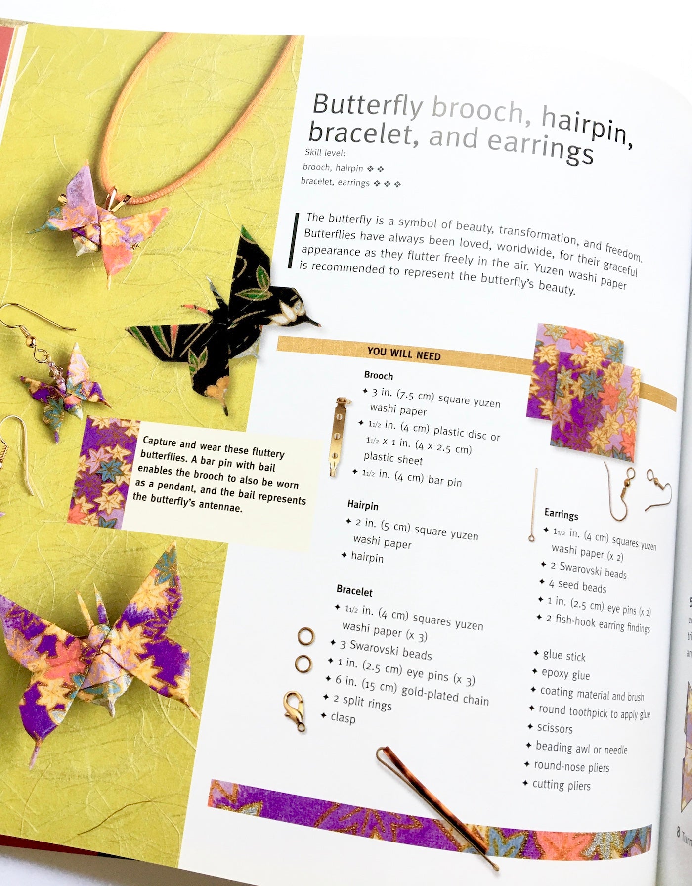 Origami Jewelry: More Than 40 Exquisite Designs to Fold and Wear