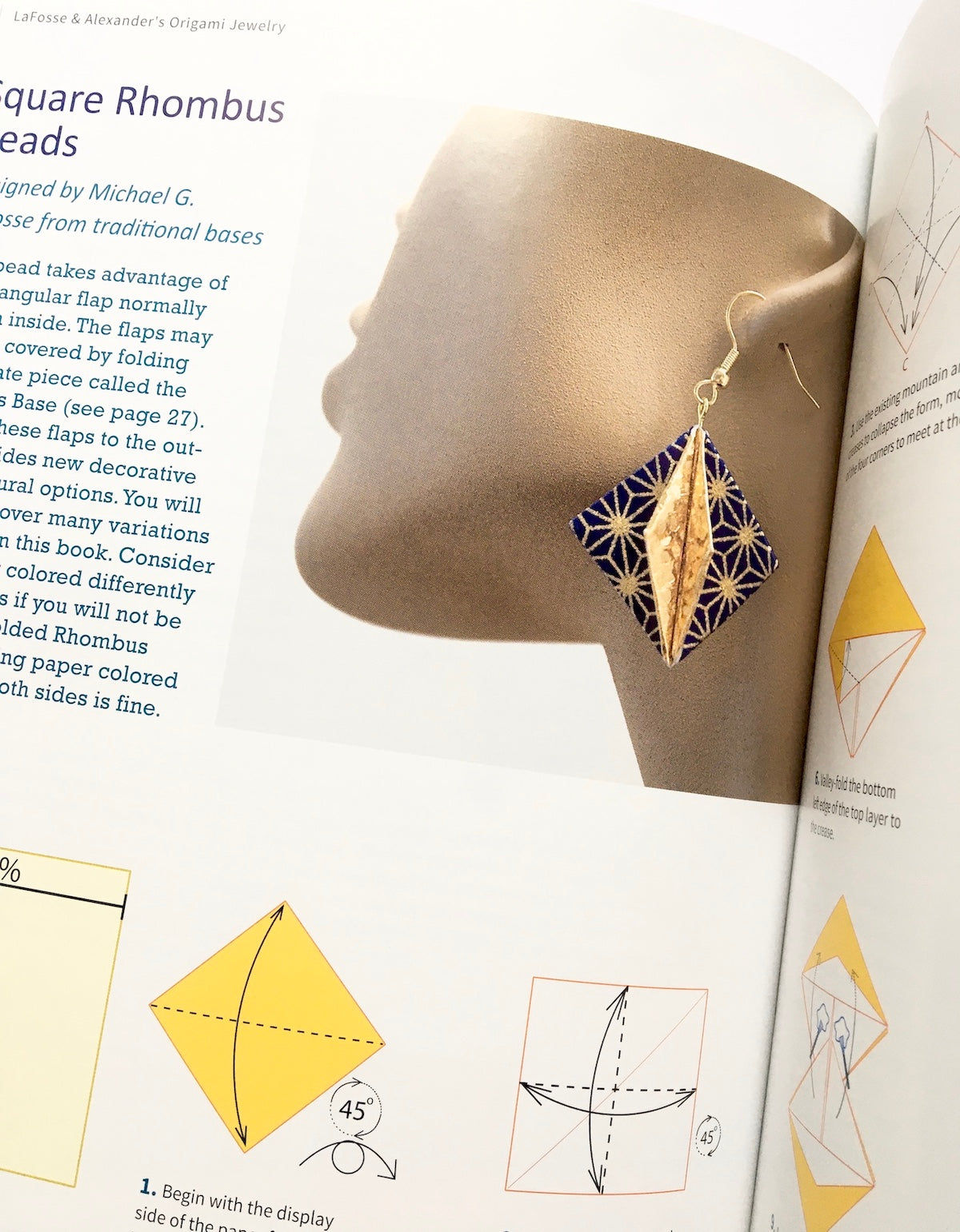 LaFosse & Alexander's Origami Jewelry: Easy-to-Make Paper Pendants, Bracelets, Necklaces and Earrings: Origami Book with Instructional DVD: Great for Kids and Adults!