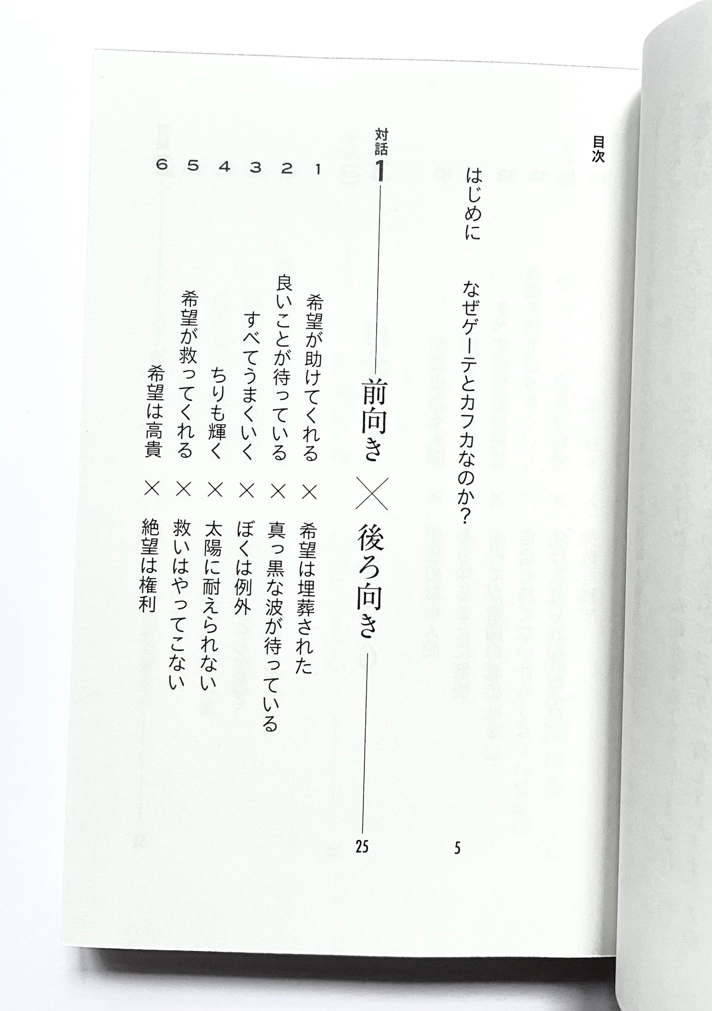 絶望名人カフカ × 希望名人ゲーテ    文豪の名言対決