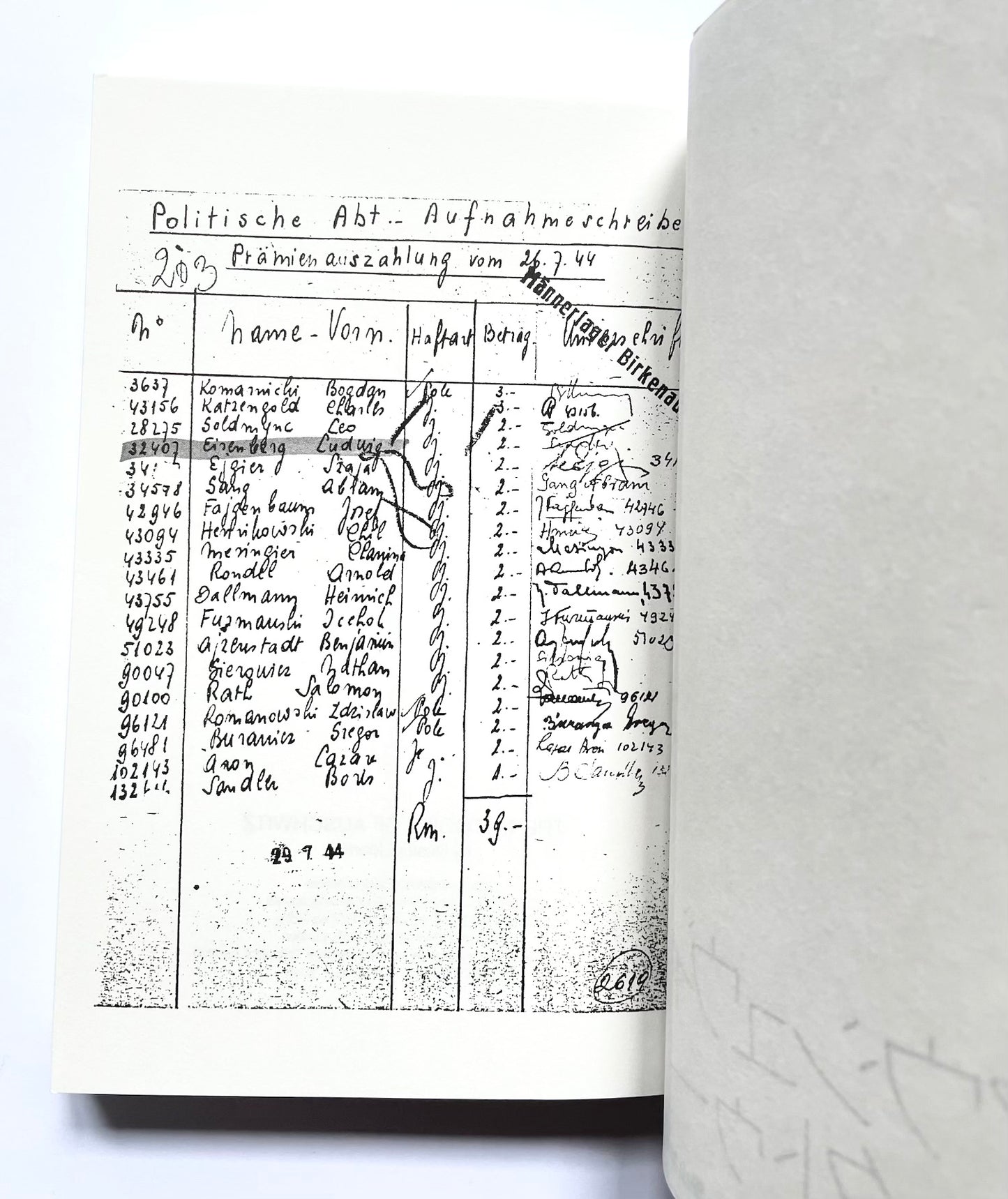 アウシュヴィッツのタトゥー係 / The Tattooist of Auschwitz