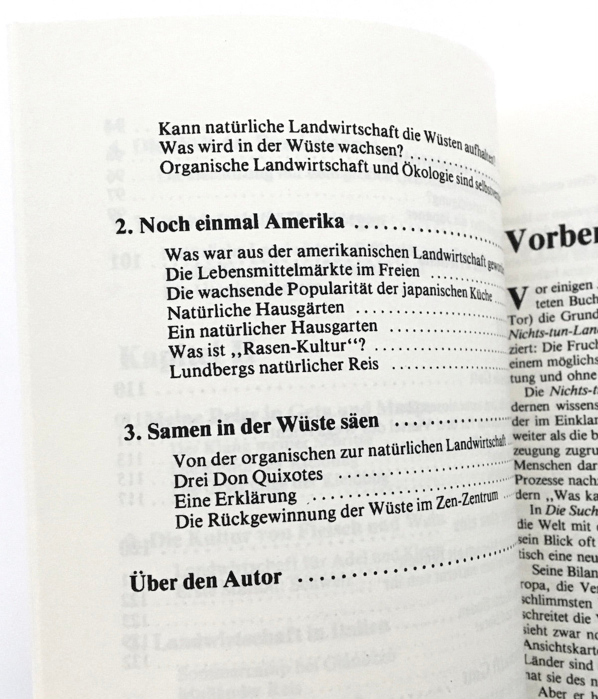 Die Suche nach dem verlorenen Paradies.  Natürliche Landwirtschaft als Ausweg aus der Krise