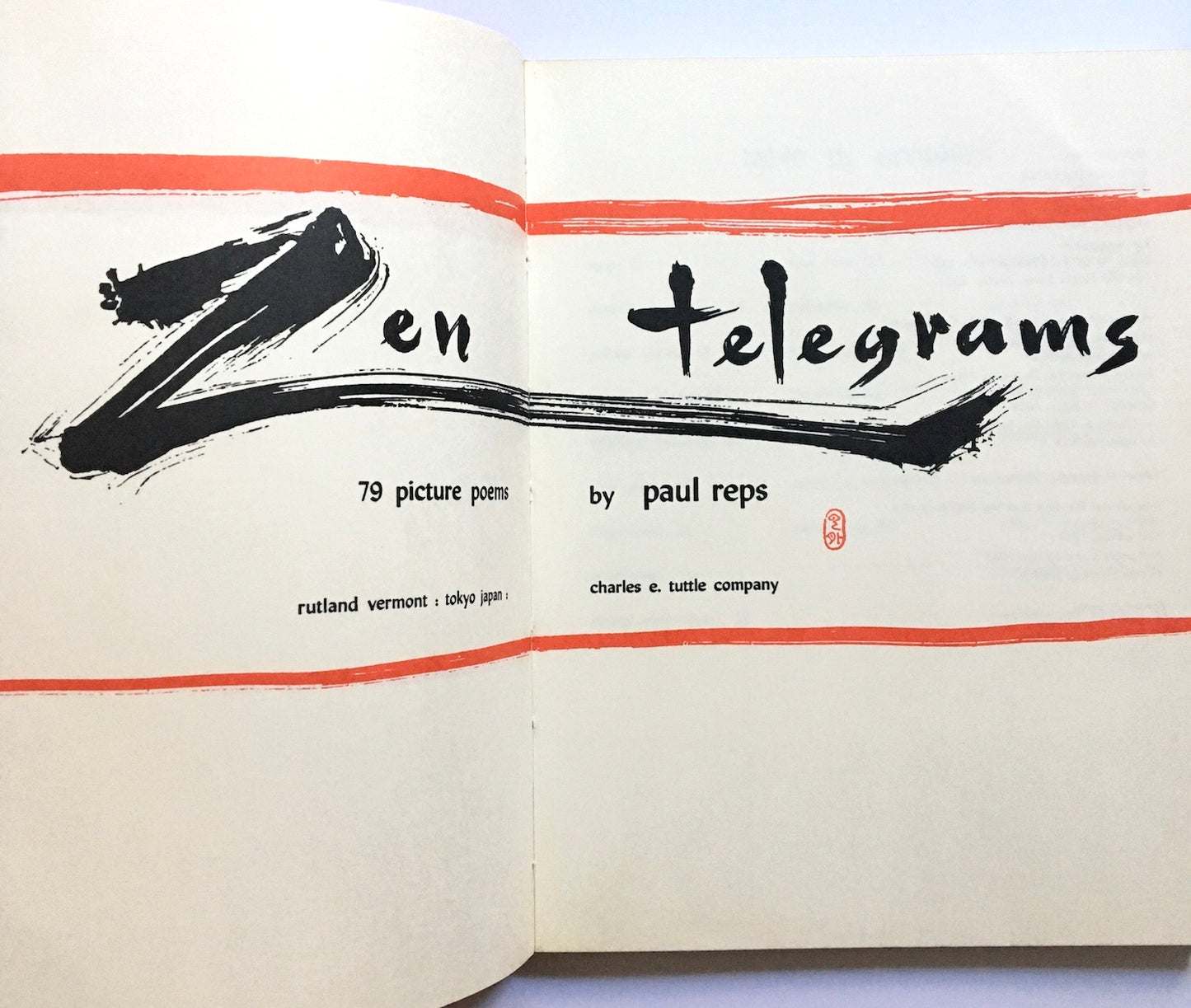 Zen Telegrams. 79 Picture Poems.