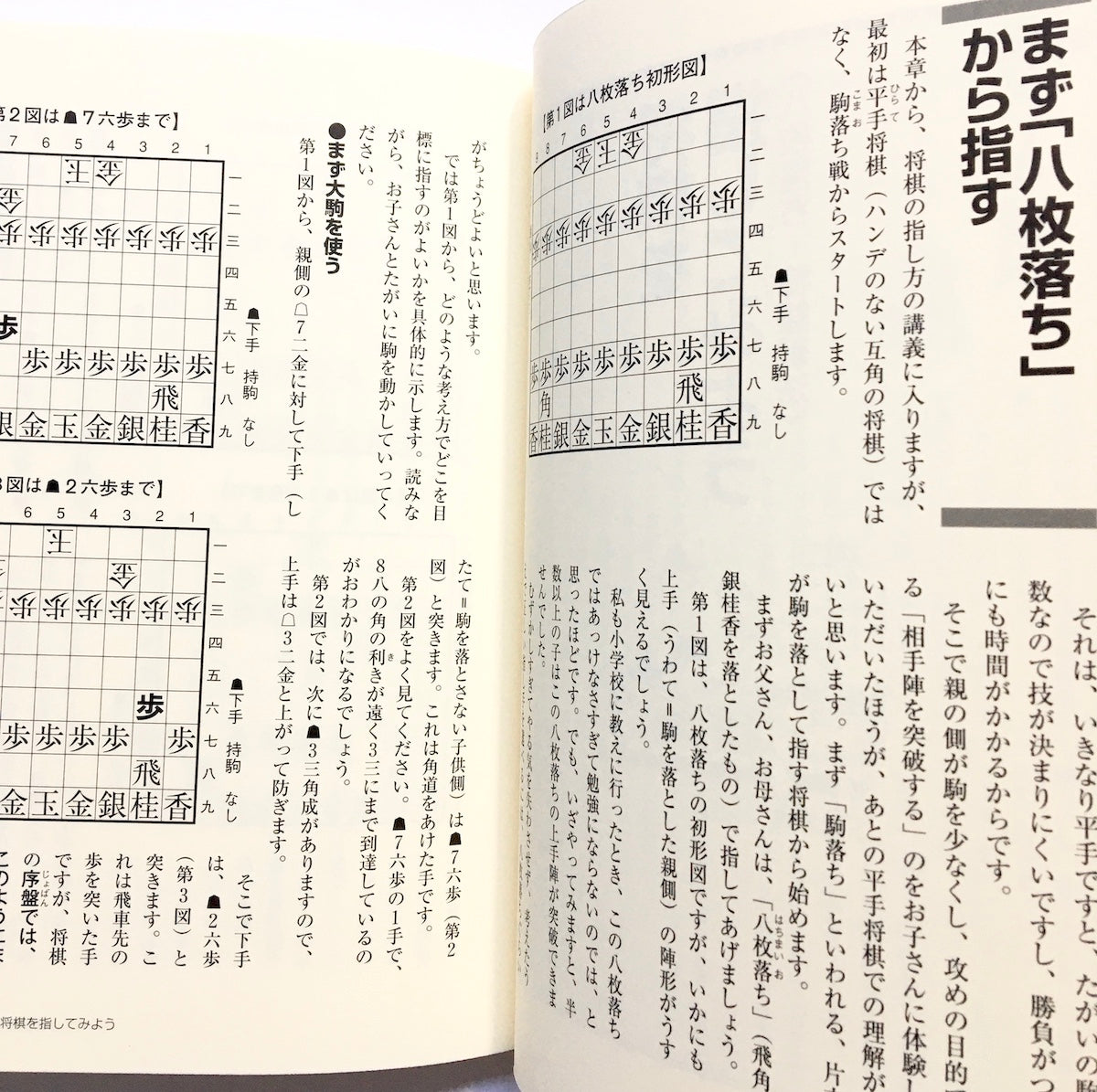 お父さん、お母さんが子供に教える将棋入門