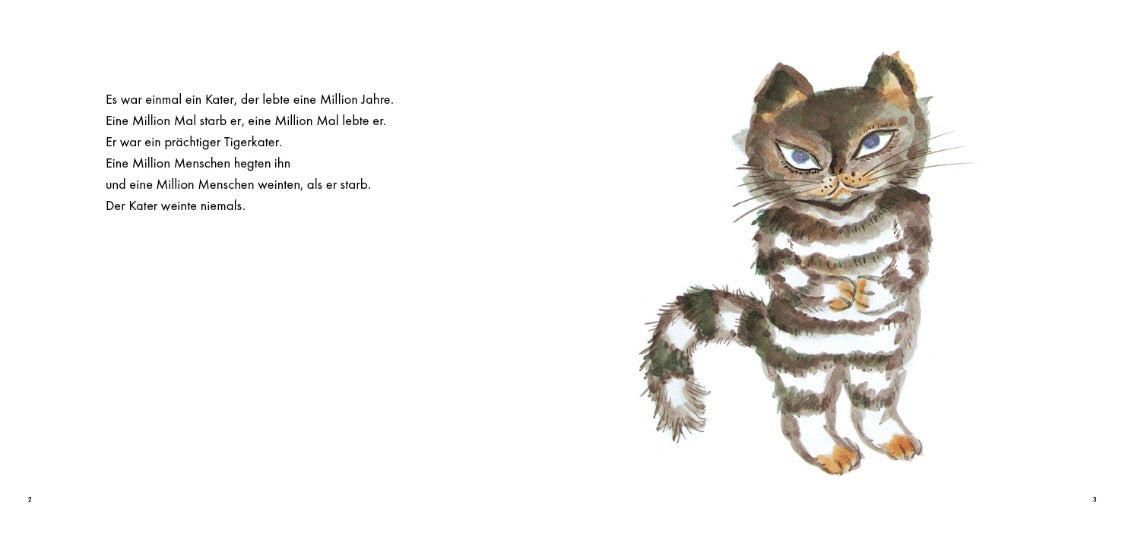 Der Kater, der eine Million Mal lebte