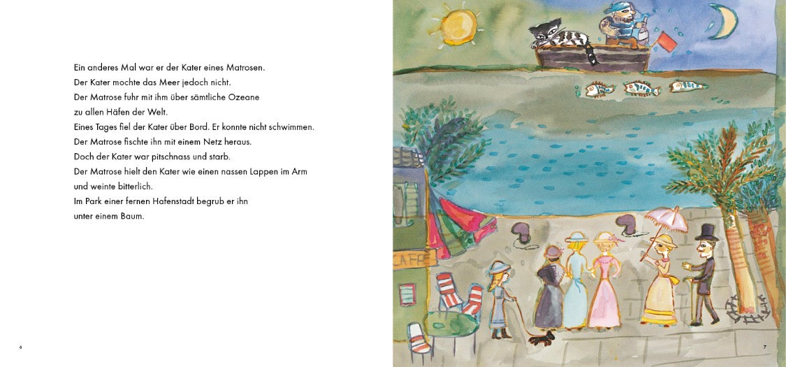 Der Kater, der eine Million Mal lebte