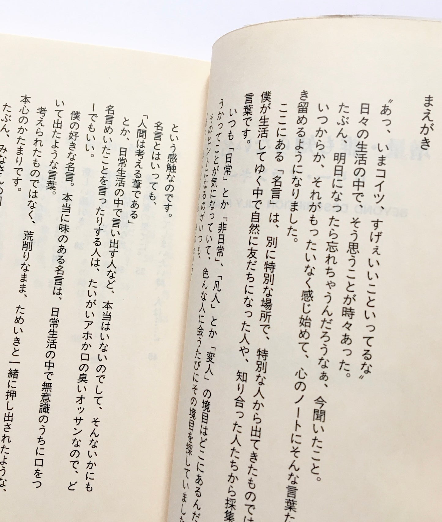 増量・誰も知らない名言集